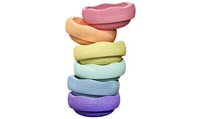Spielzeug-Gartenset »Stapelstein rainbow pastel«