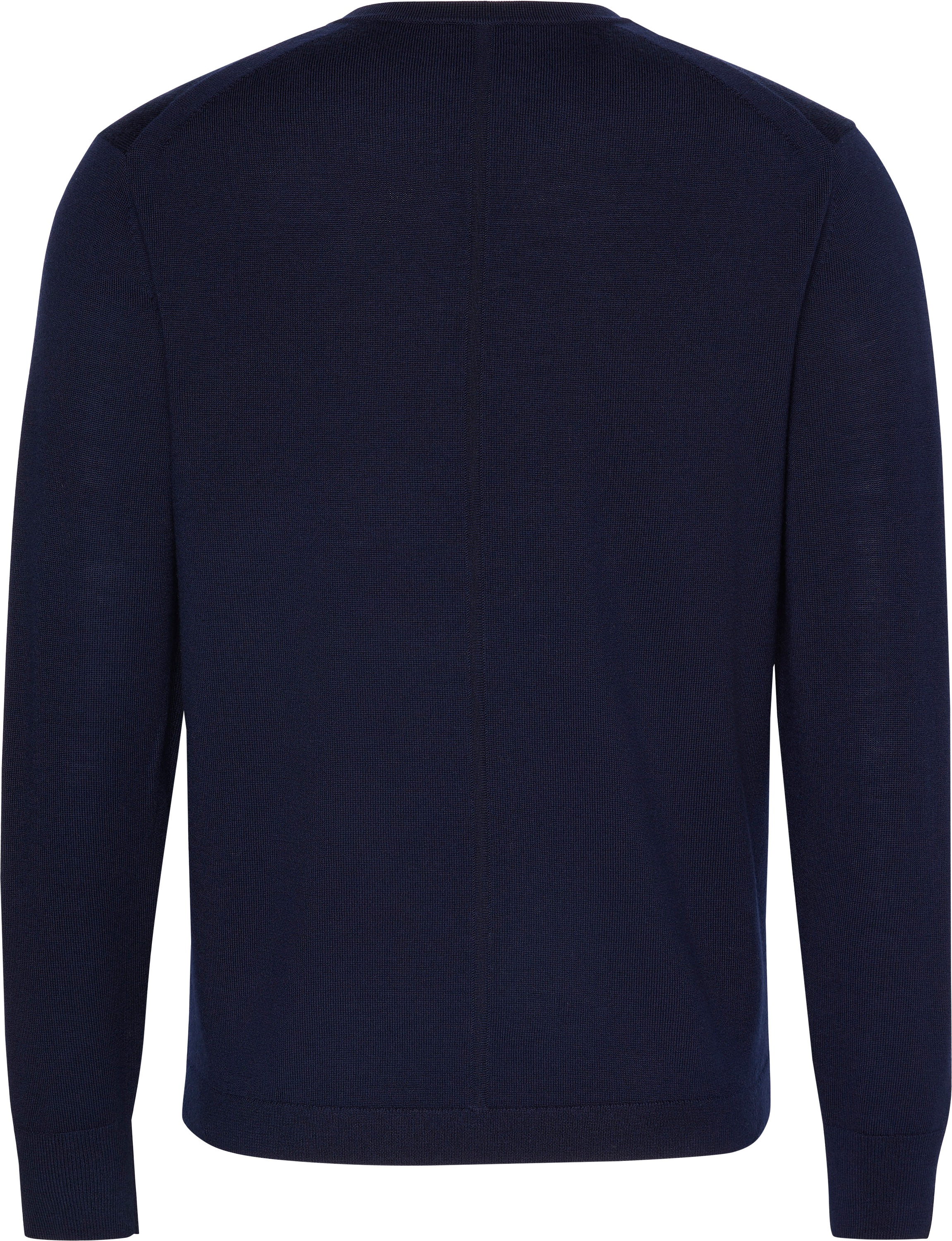Calvin Klein Strickpullover "LS 100% MERINO CREW 14GG", Mit Rundhalsausschn günstig online kaufen