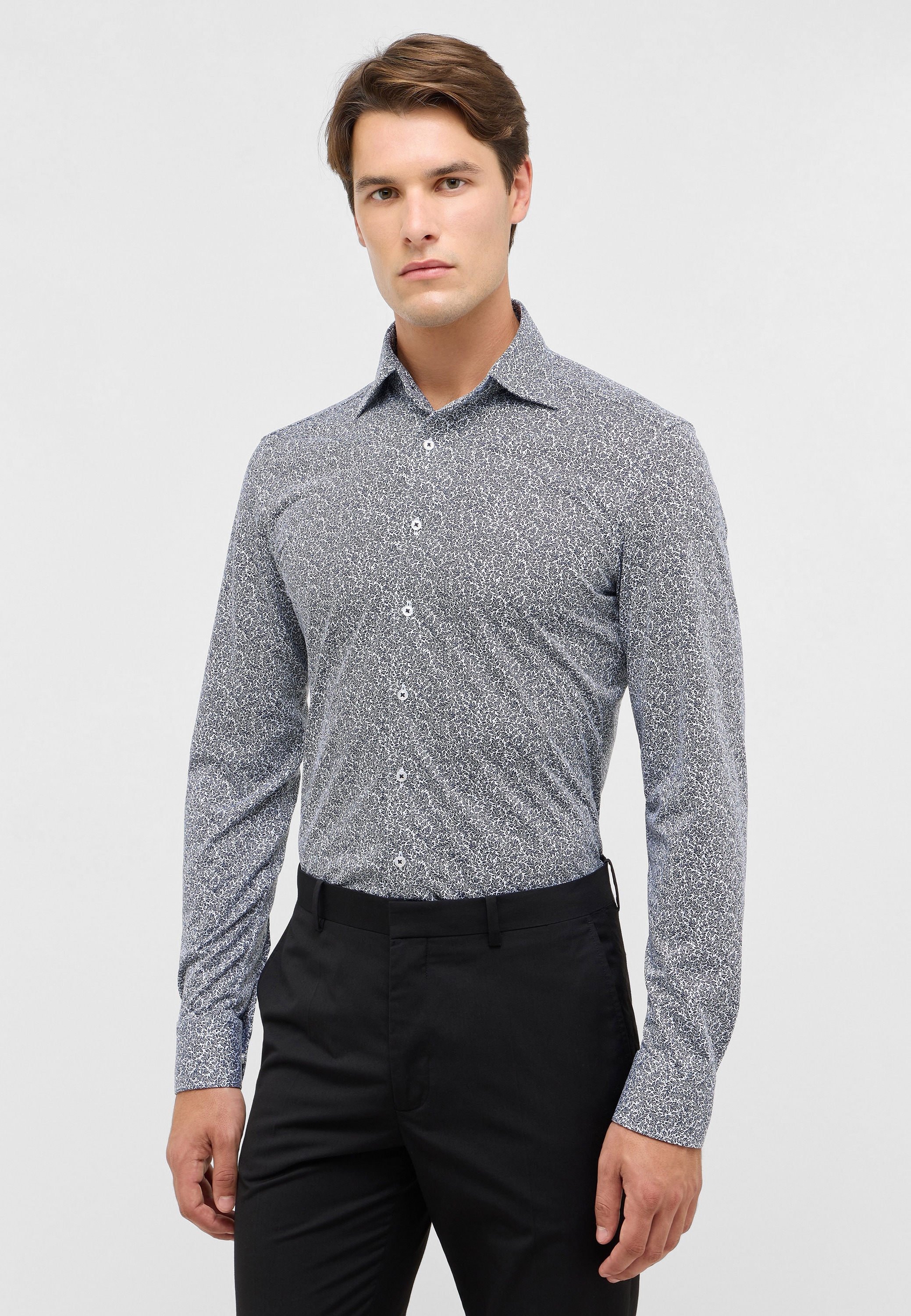 Eterna Langarmhemd "SLIM FIT" NON IRON (bügelfrei) günstig online kaufen