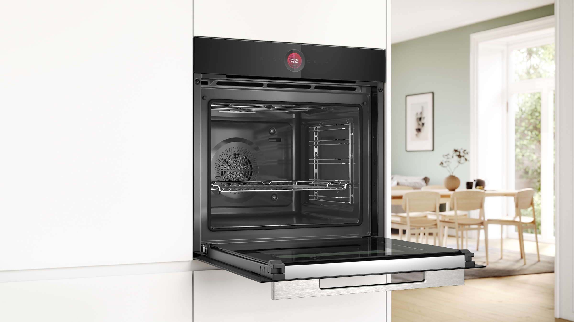 BOSCH Pyrolyse Backofen Serie 8 »HBG7741B1«, mit Teleskopauszug nachrüstbar, AirFry-Funktion