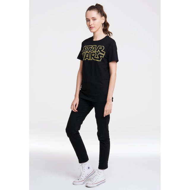 LOGOSHIRT T-Shirt »Star Wars - Logo«, mit lizenziertem Originaldesign für  bestellen | BAUR