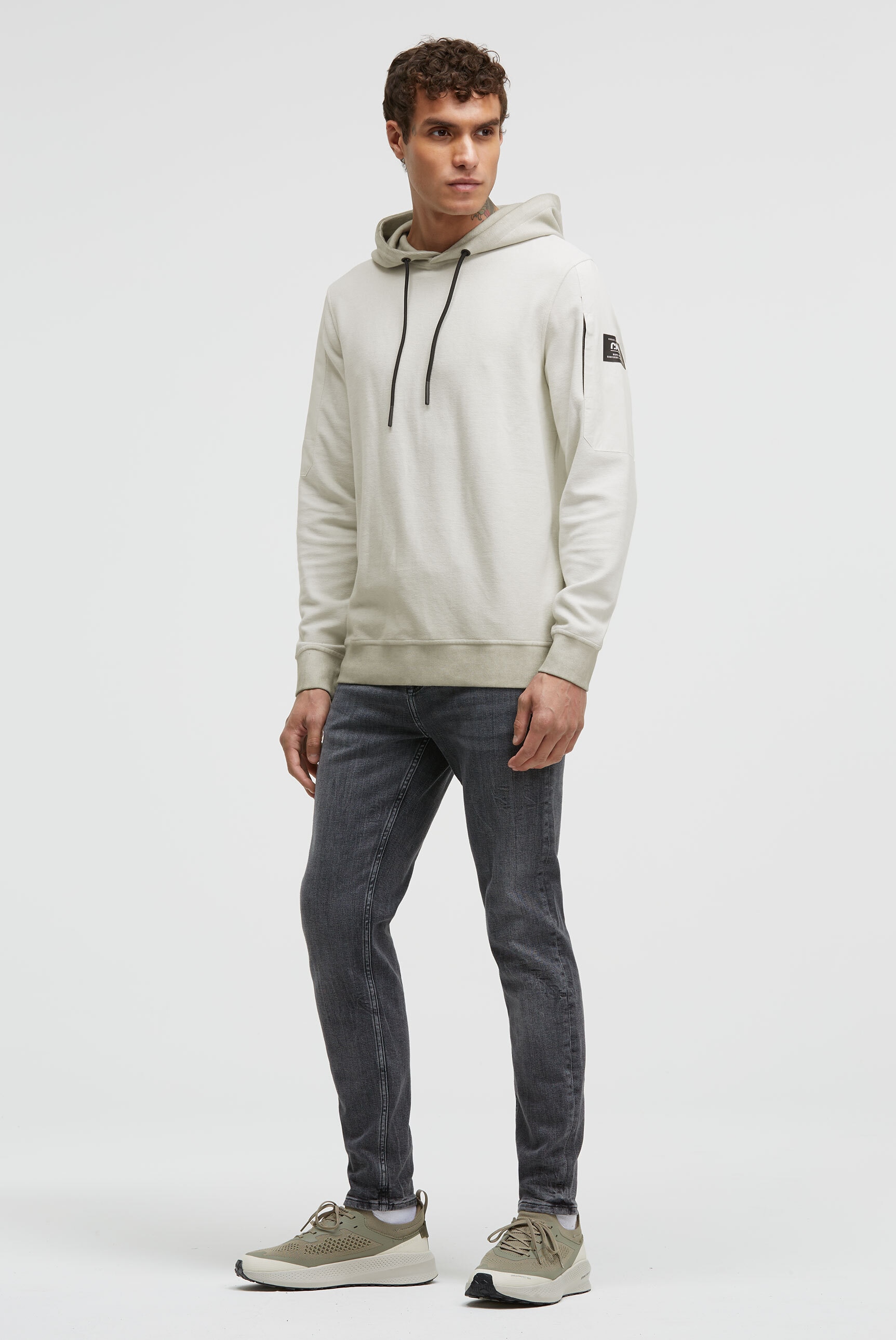 CMPD Kapuzensweatshirt, mit Ärmeltasche