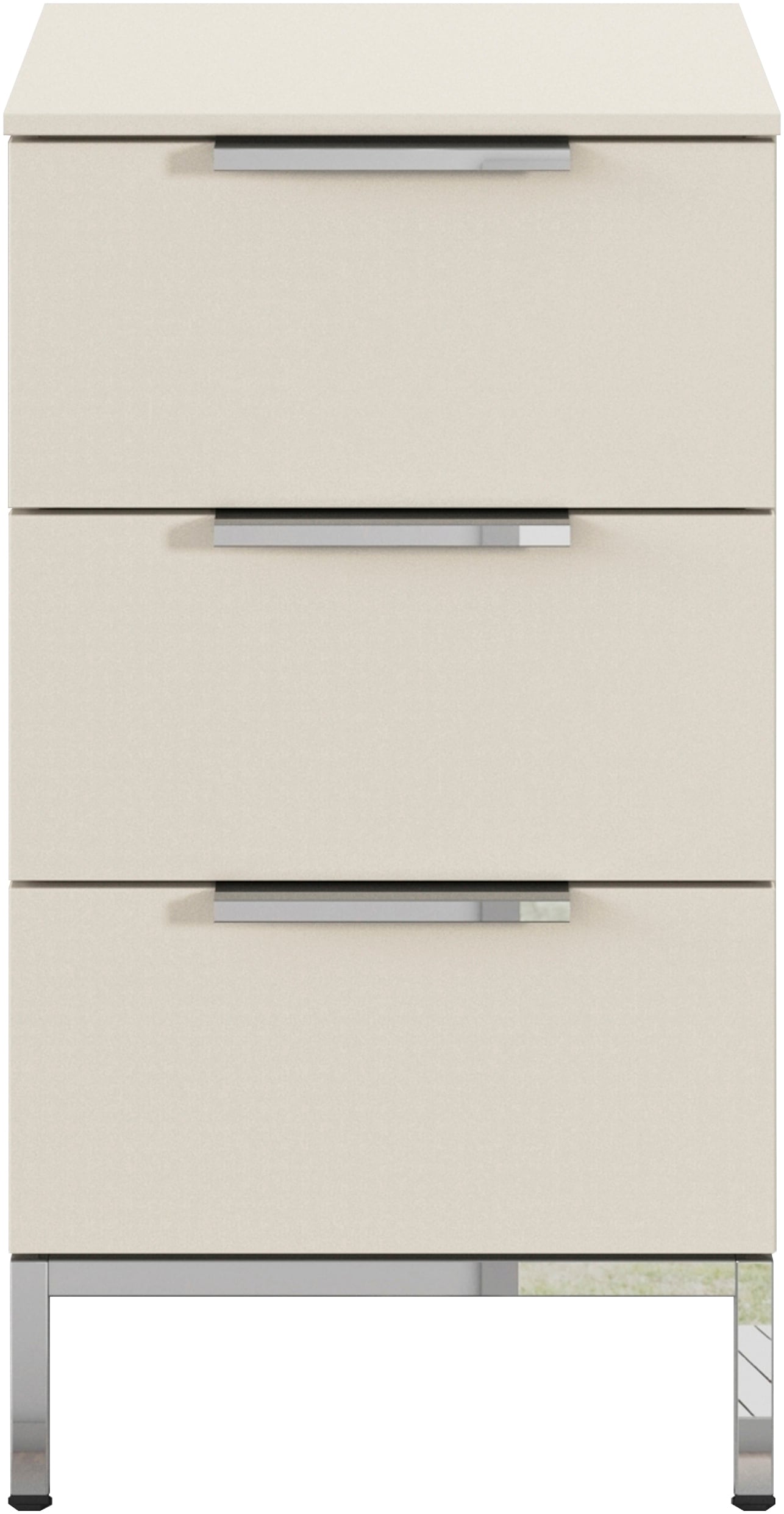 rauch Nachtkommode »Nachttisch Nachtschrank Nachtkonsole FLIPP«, (Breite 40 cm), mit 3 Schubladen und Soft-Close-Funktion