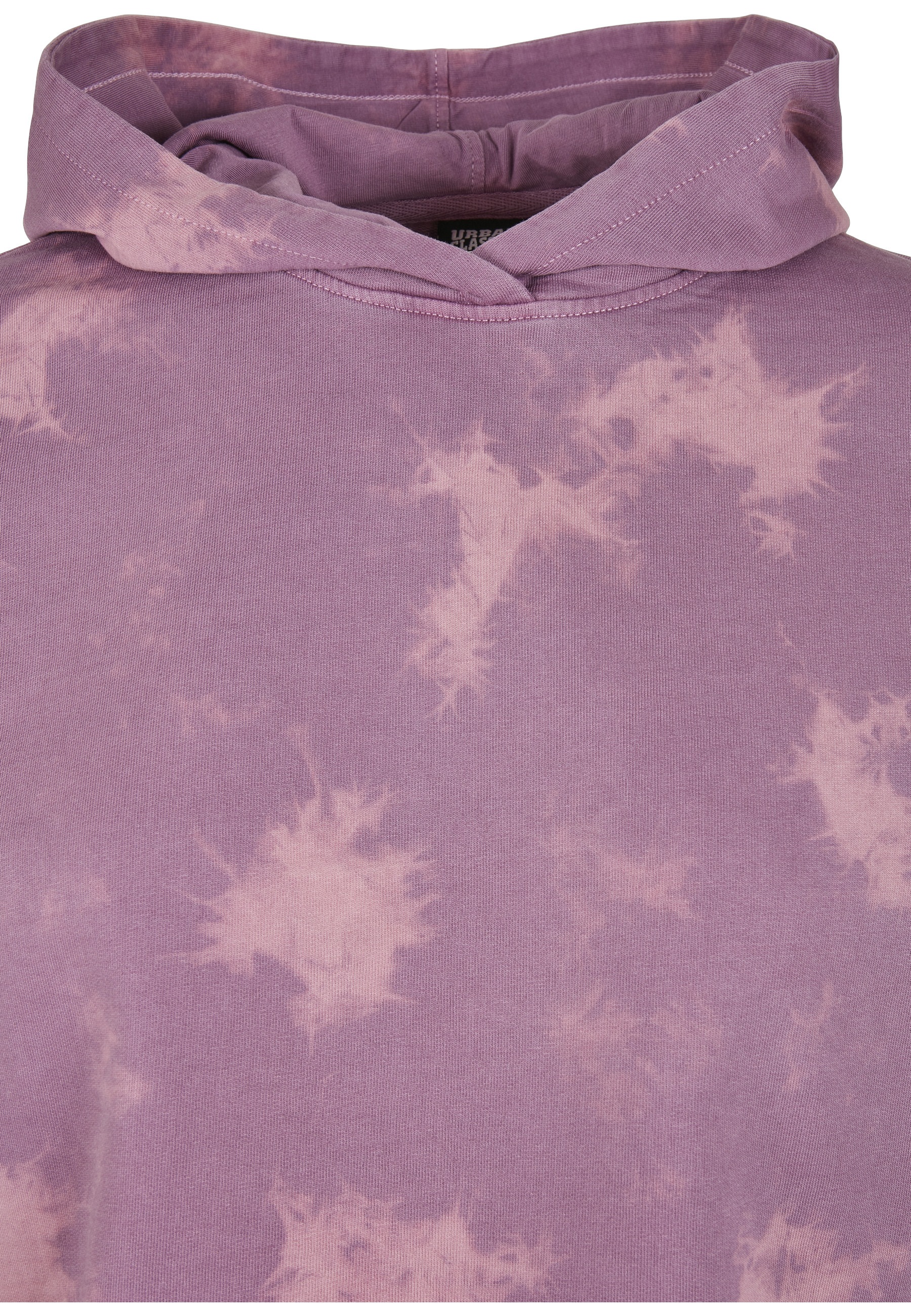 URBAN CLASSICS Kapuzenpullover »Urban Classics Damen Ladies Oversized Short Bleached Hoody« 1 Stk.