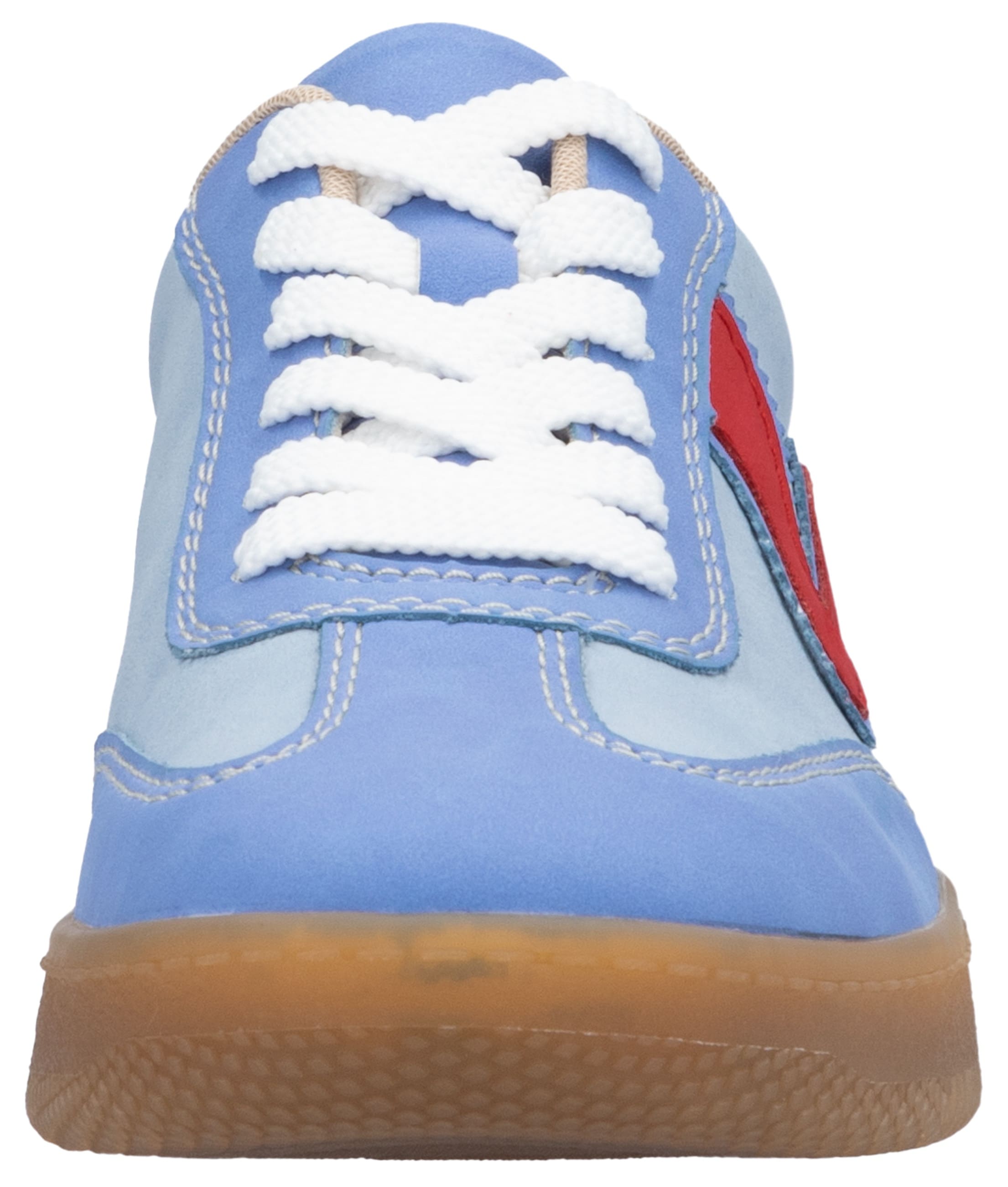 RIEKER Sport Plateausneaker, Freizeitschuh, Halbschuh, Schnürschuh in veganer Verarbeitung