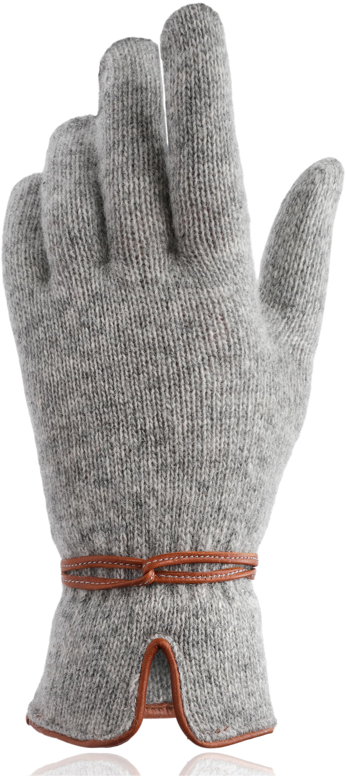 PEARLWOOD Strickhandschuhe elastischer Strickbund
