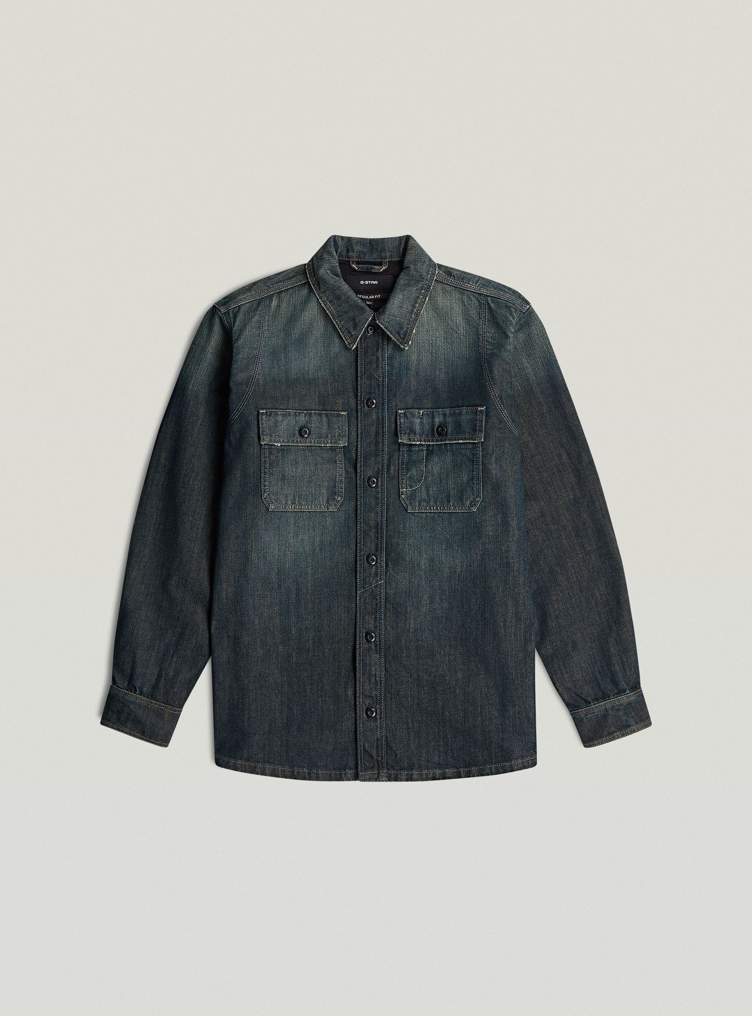 G-STAR Langarmshirt »Utility Relaxed Hemd«