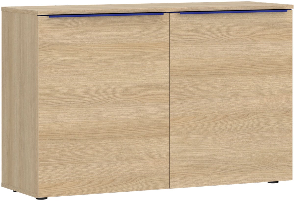 TOM TAILOR HOME Kommode Sideboard mit 2 Türen, Softclose,viel Stauraum mit Farbkick
