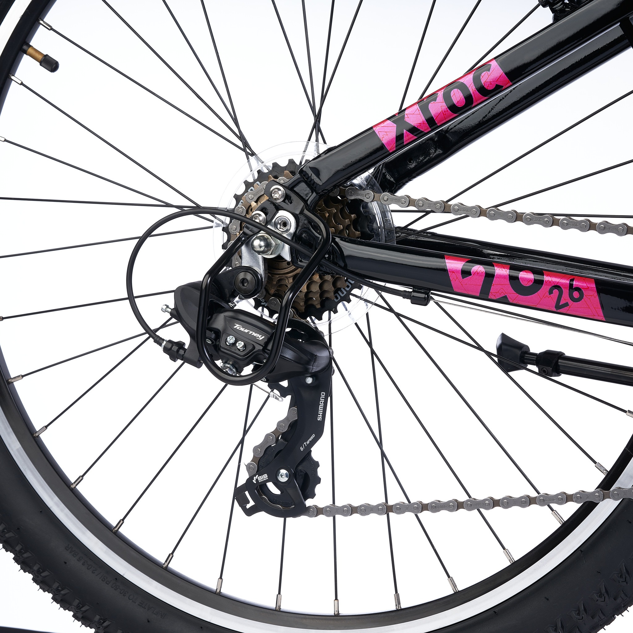 S’COOL Jugendfahrrad »S'COOL Xroc Pro 26-K7 Oxid/Pink« 7 Gang Shimano Kettenschaltung