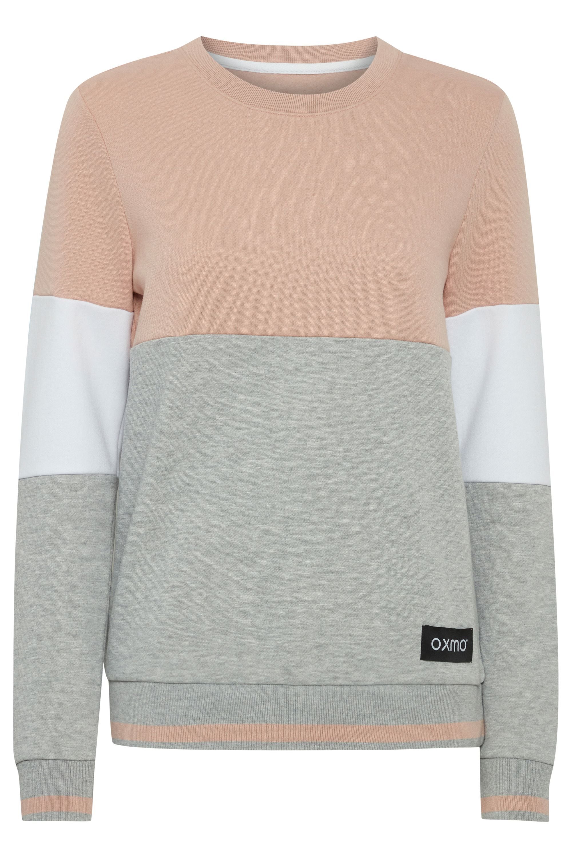 OXMO Rundhalspullover "Sweatpullover OXOmaya" günstig online kaufen