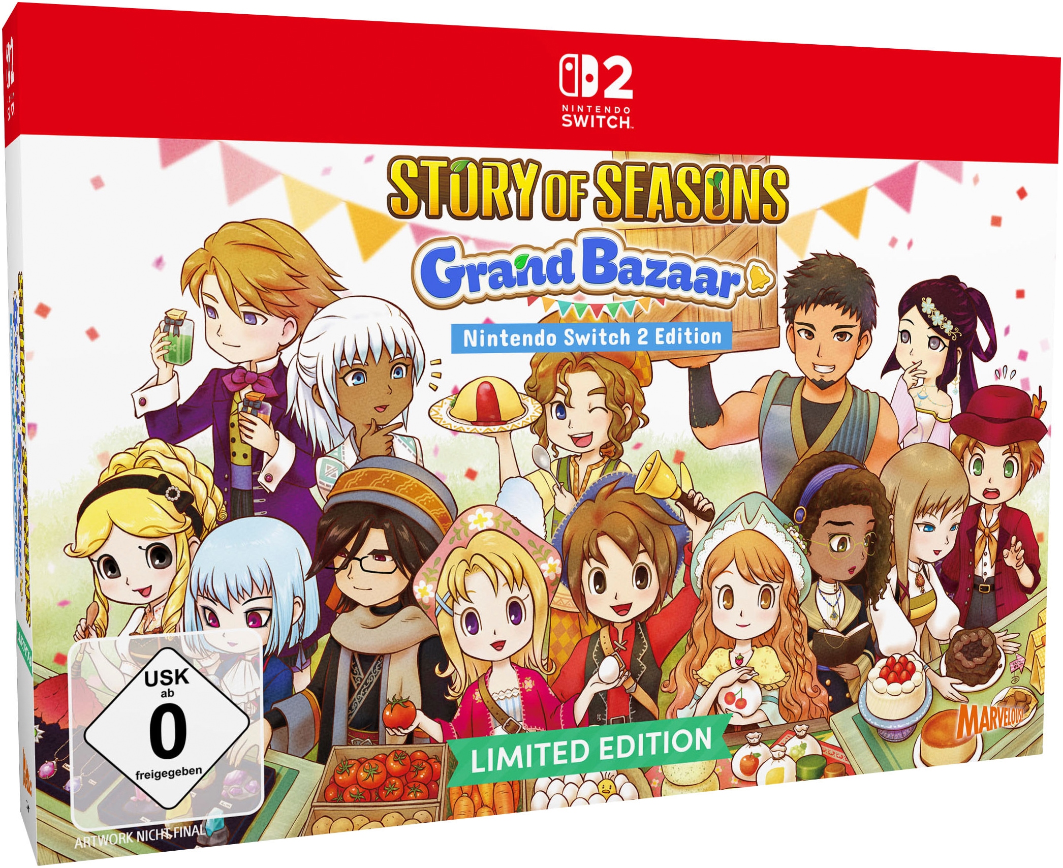 Marvelous Games Spielesoftware »Story of Seasons: Grand Bazaar Limited Edition«, Nintendo Switch 2
