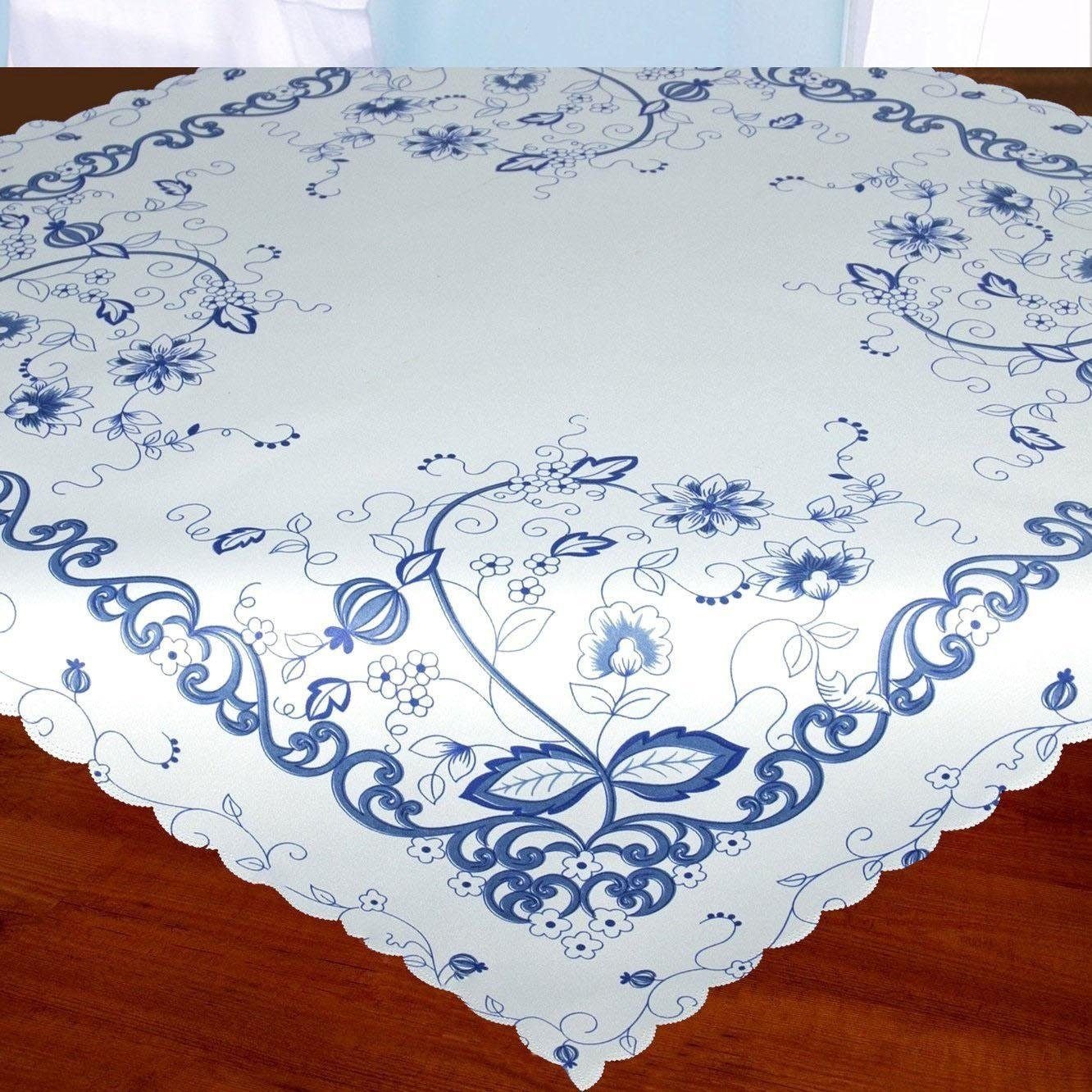 Delindo Lifestyle Mitteldecke "ZWIEBELMUSTER" Glattes Gewebe, bedruckt günstig online kaufen