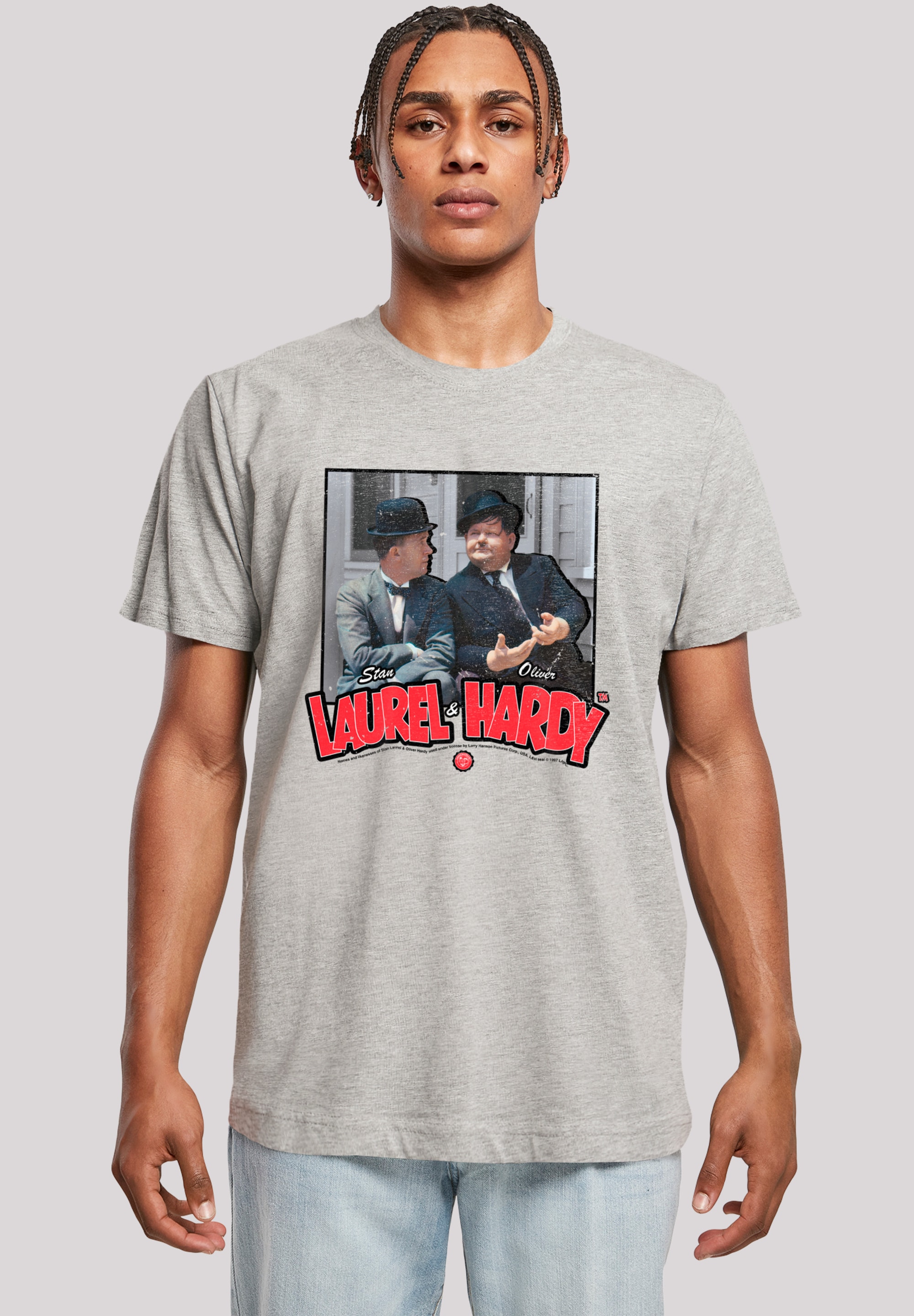 F4NT4STIC T-Shirt "Stan Laurel & Oliver Hardy Comedy Duo", Premium Qualität günstig online kaufen