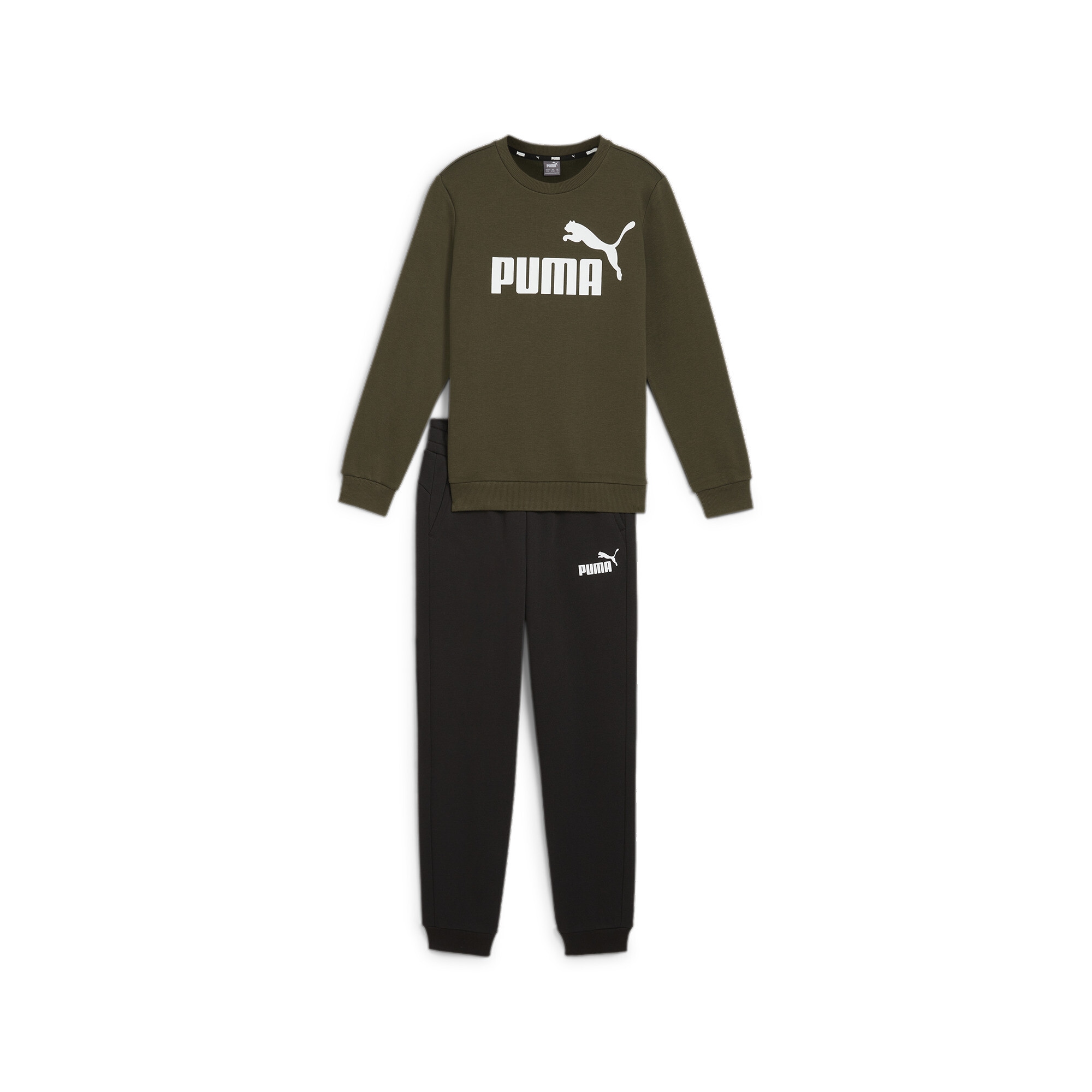 PUMA Trainingsanzug "NO.1 LOGO SWEAT SUIT FL B", (Set, 2 tlg.)