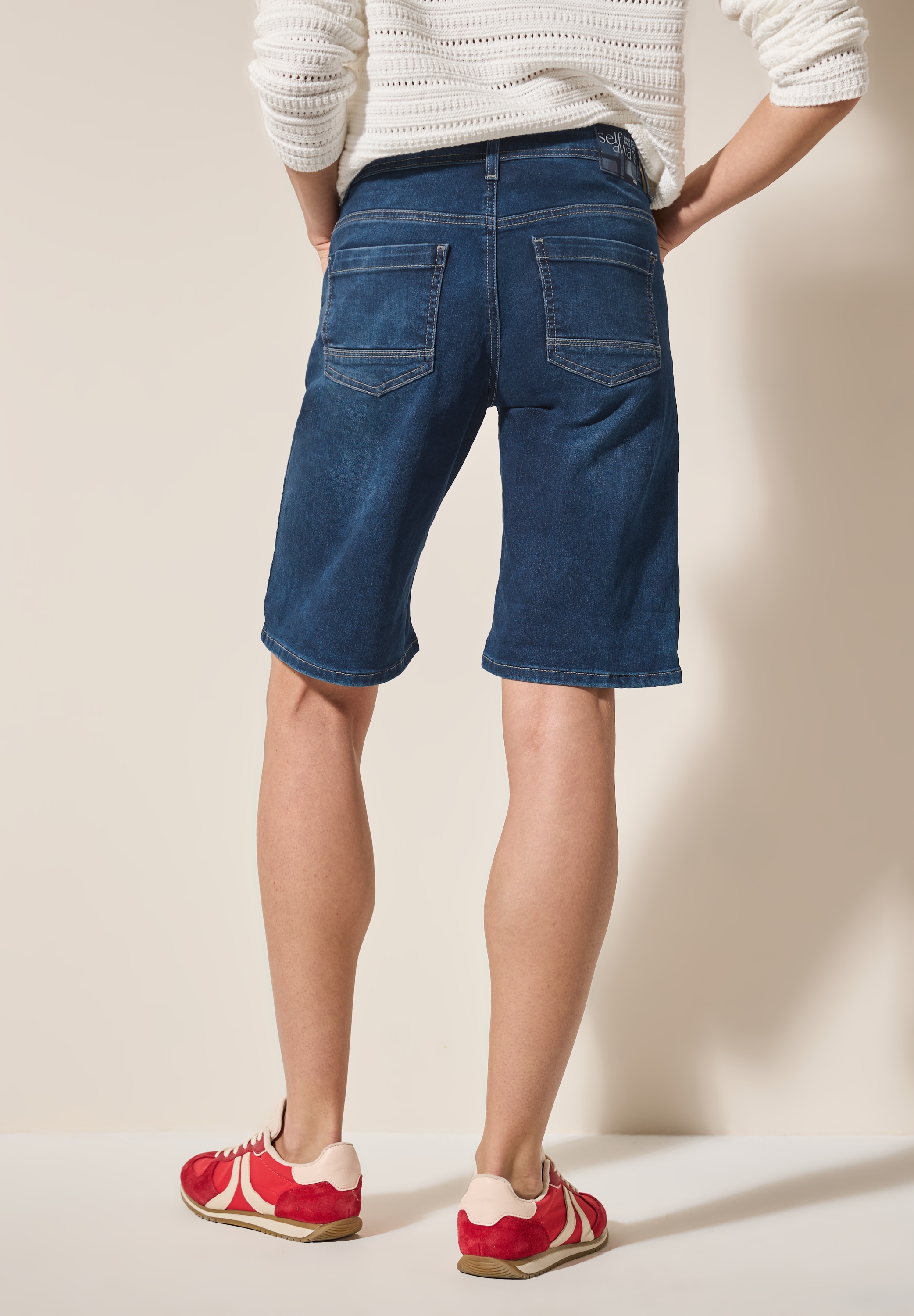 Cecil Comfort-fit-Jeans, Middle Waist