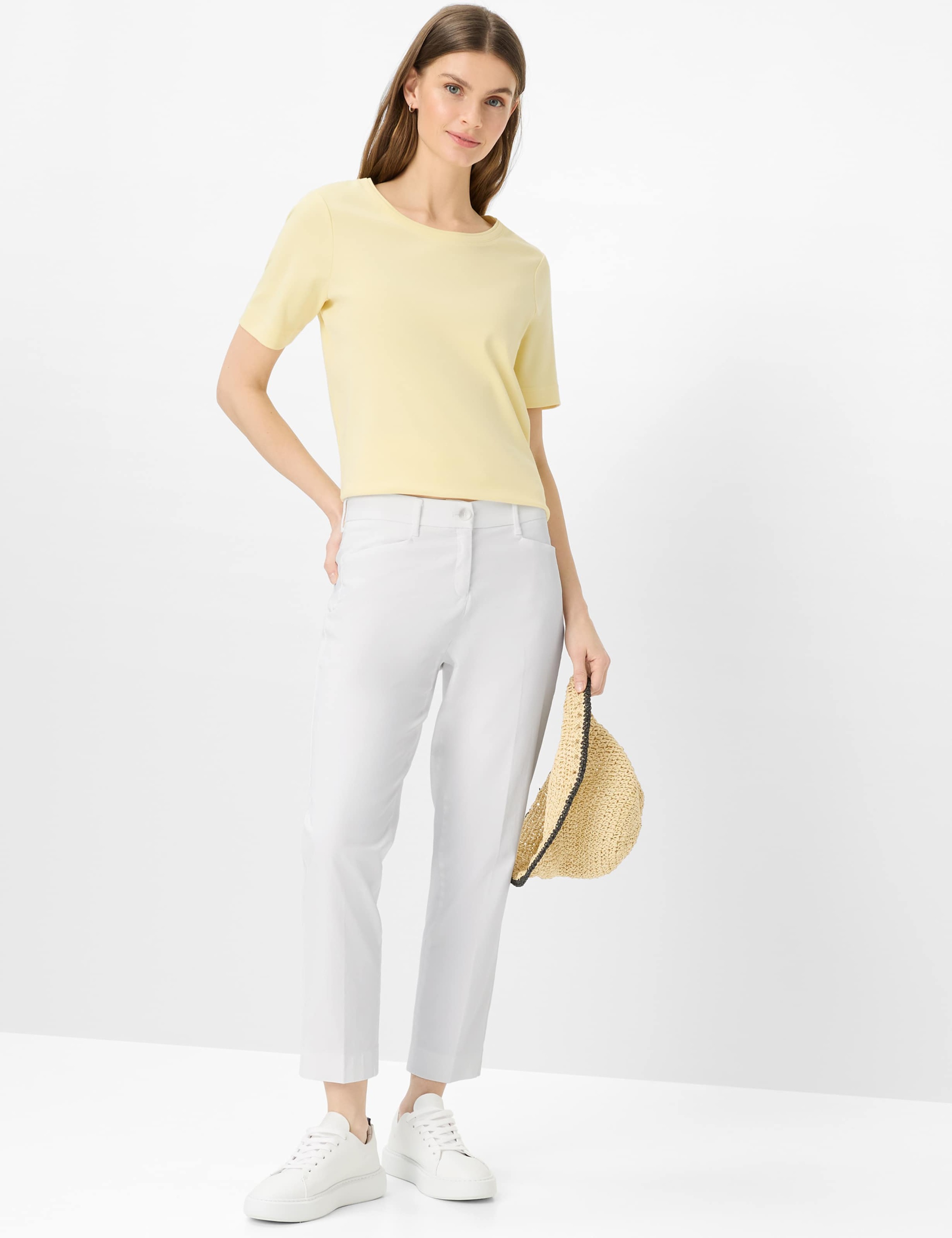 BRAX MARA S Women's 5-Pocket Trousers White 40K 2