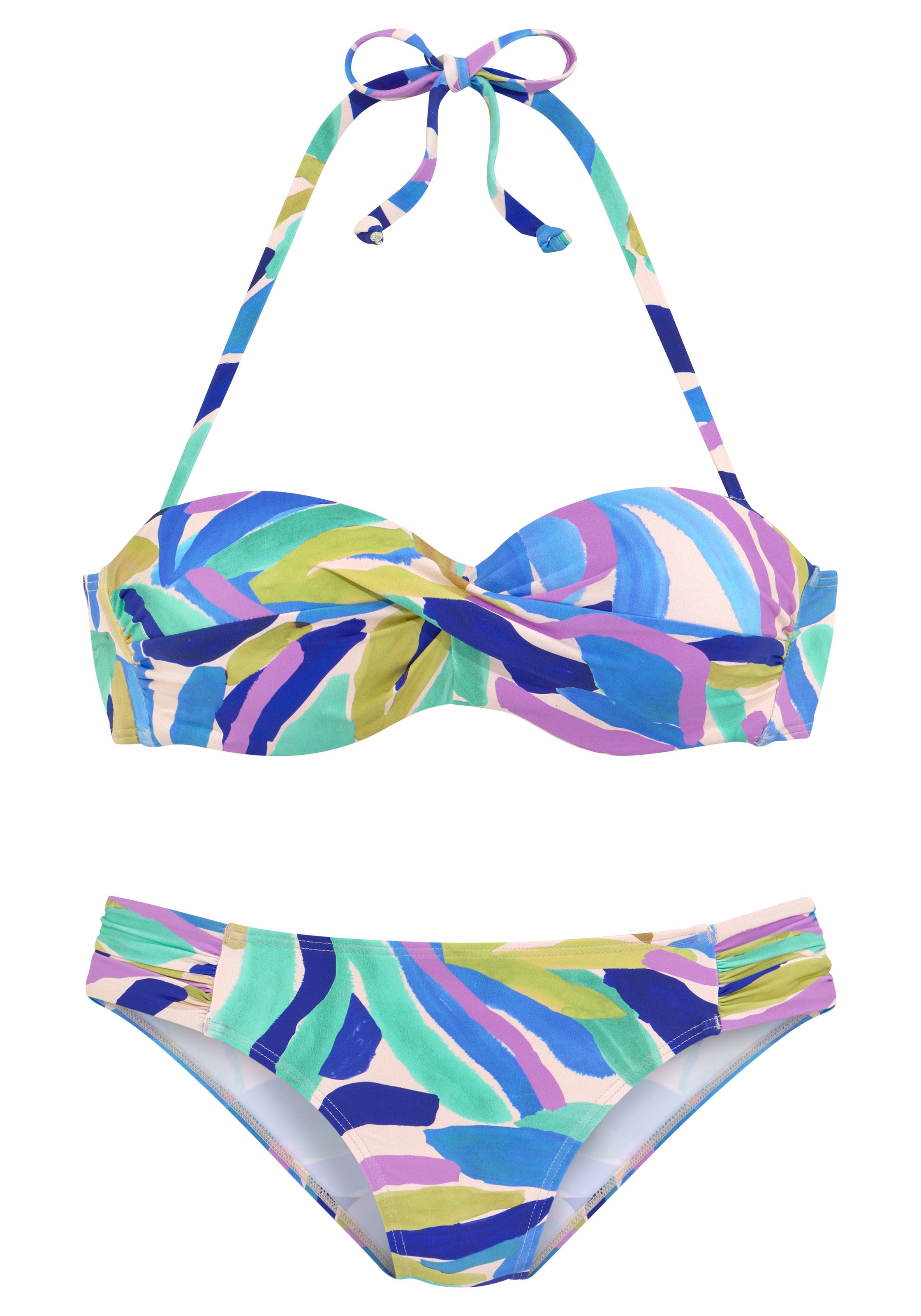 s.Oliver Bügel-Bandeau-Bikini, mit modischem Design