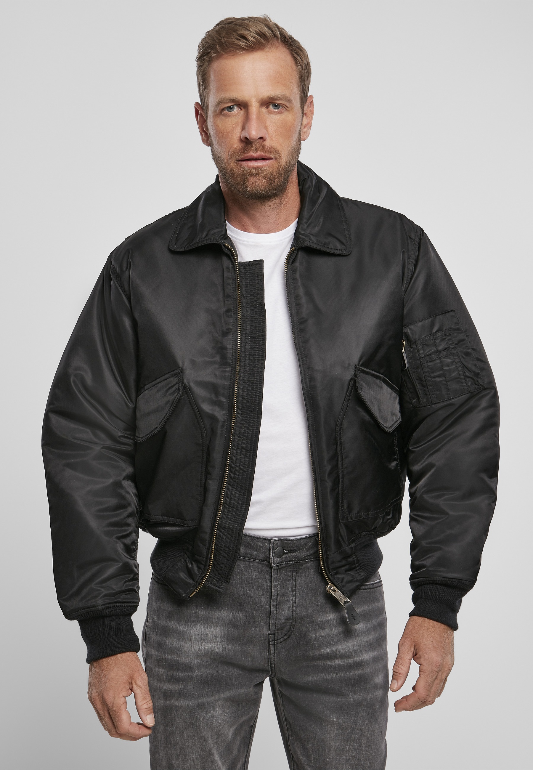 Brandit Allwetterjacke »Brandit Herren CWU Jacket« 1 Stk. tlg. ohne Kapuze