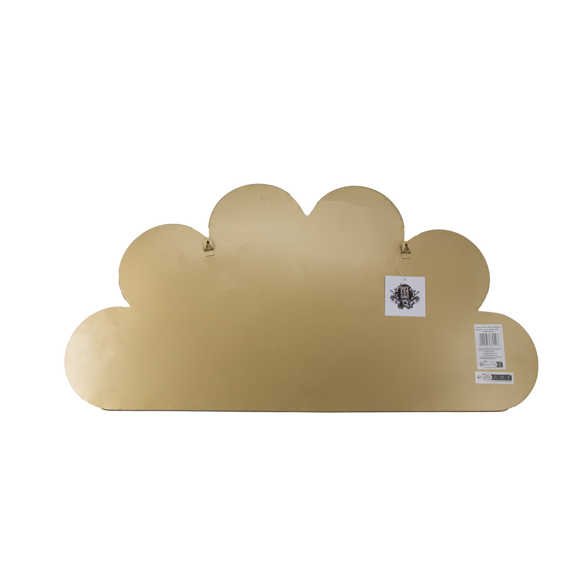Art for the home Glasbild »Dolly«, Wolken, (1 St.)