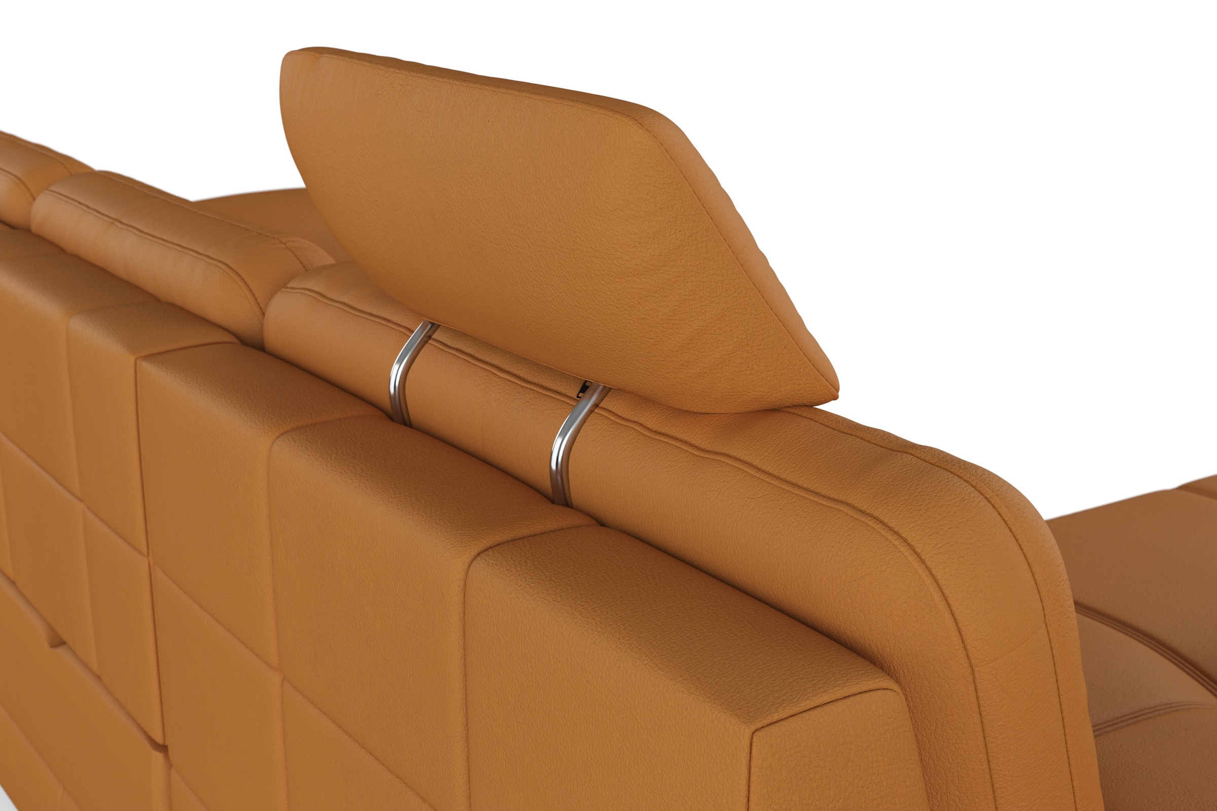 sit&more Ecksofa »Bendigo L-Form«, inklusive Sitztiefenverstellung, Bodenfreiheit 12 cm, in 2 Fußfarben