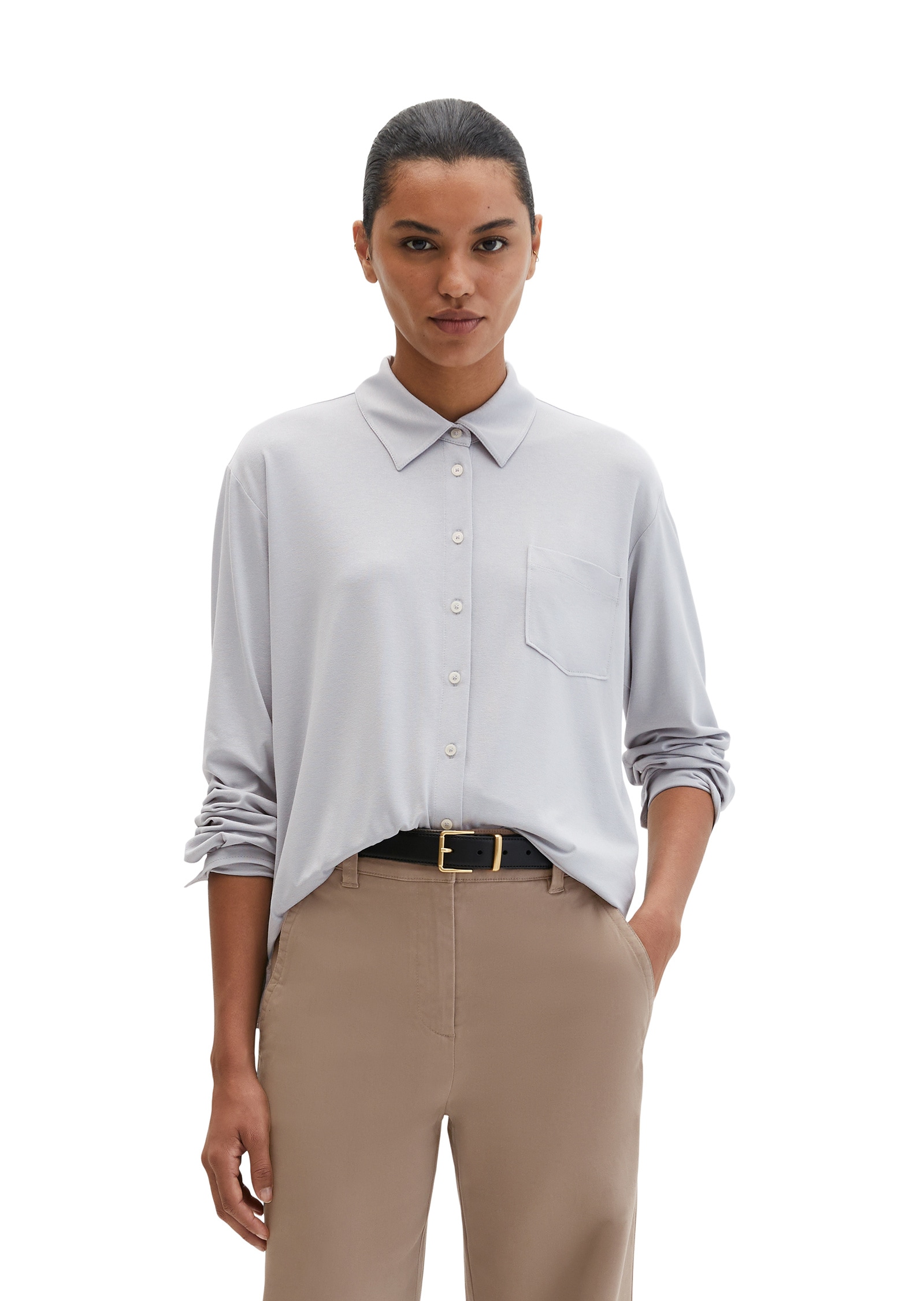 Marc OPolo Blusenshirt "aus LENZING™ ECOVERO™" günstig online kaufen