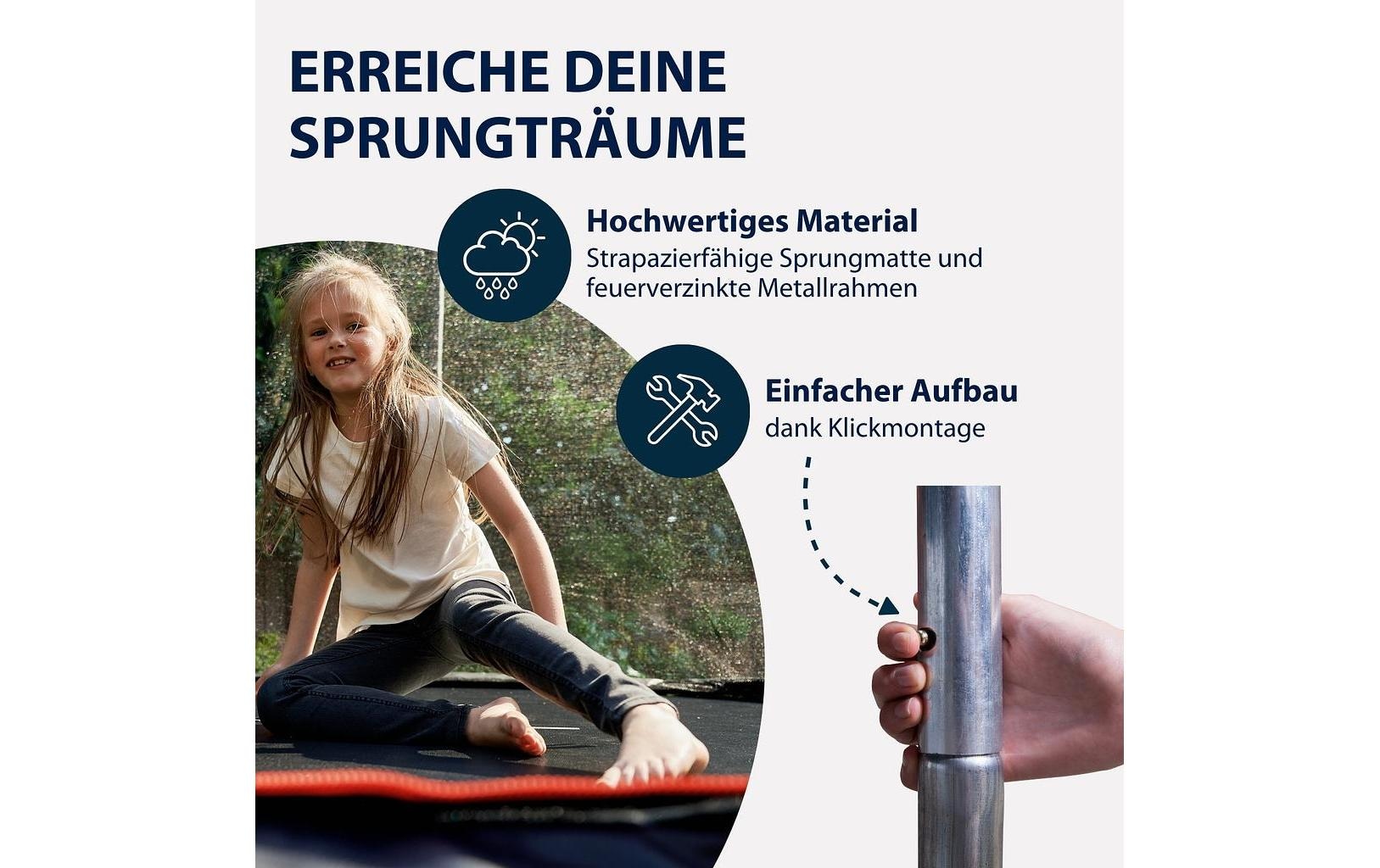 Hudora Gartentrampolin »First 250 V rund«