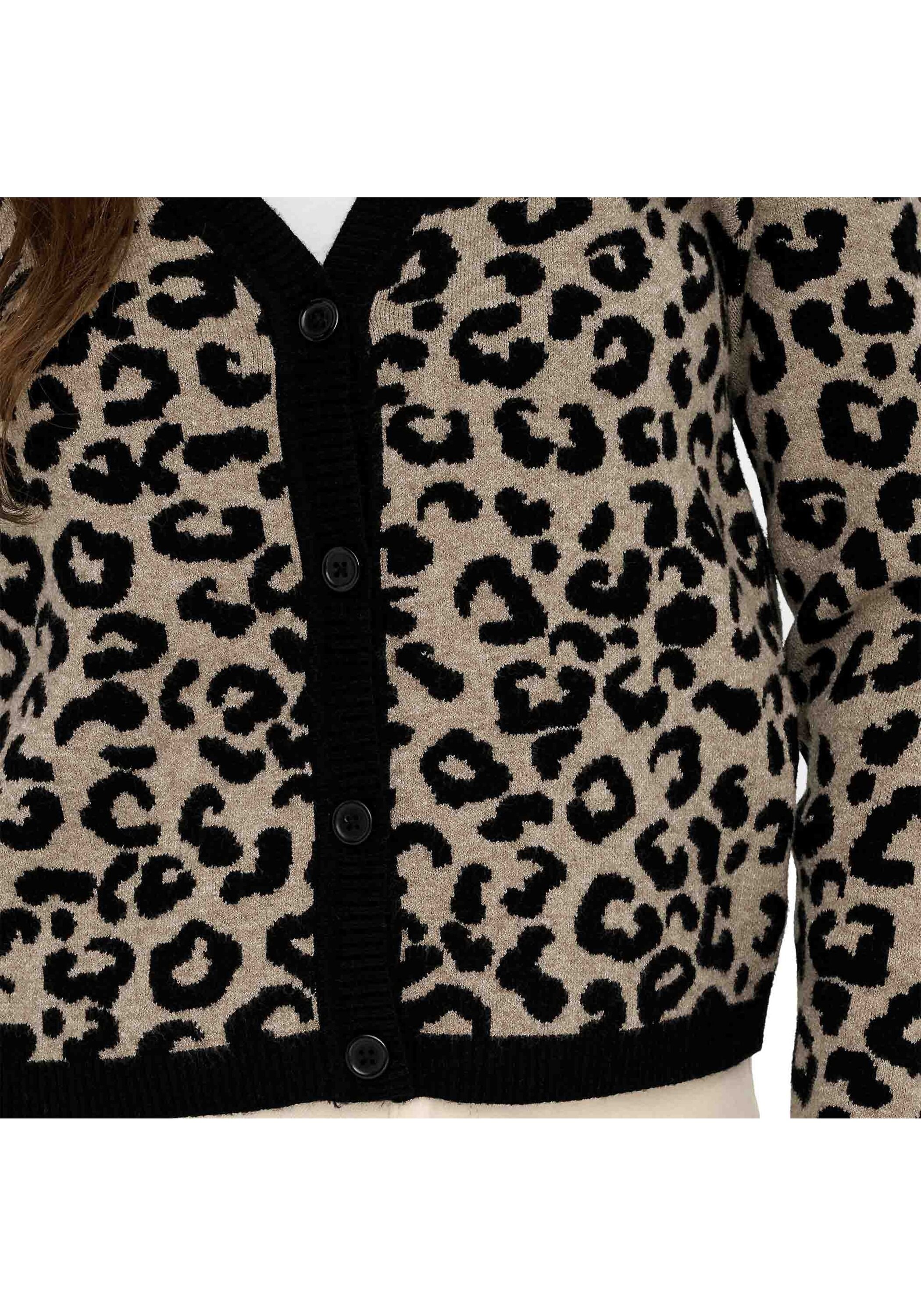 ONLY Sweatshirt »Strickjacke ONLLEO V-NECK CARDIGAN 1er Pack«, 1
