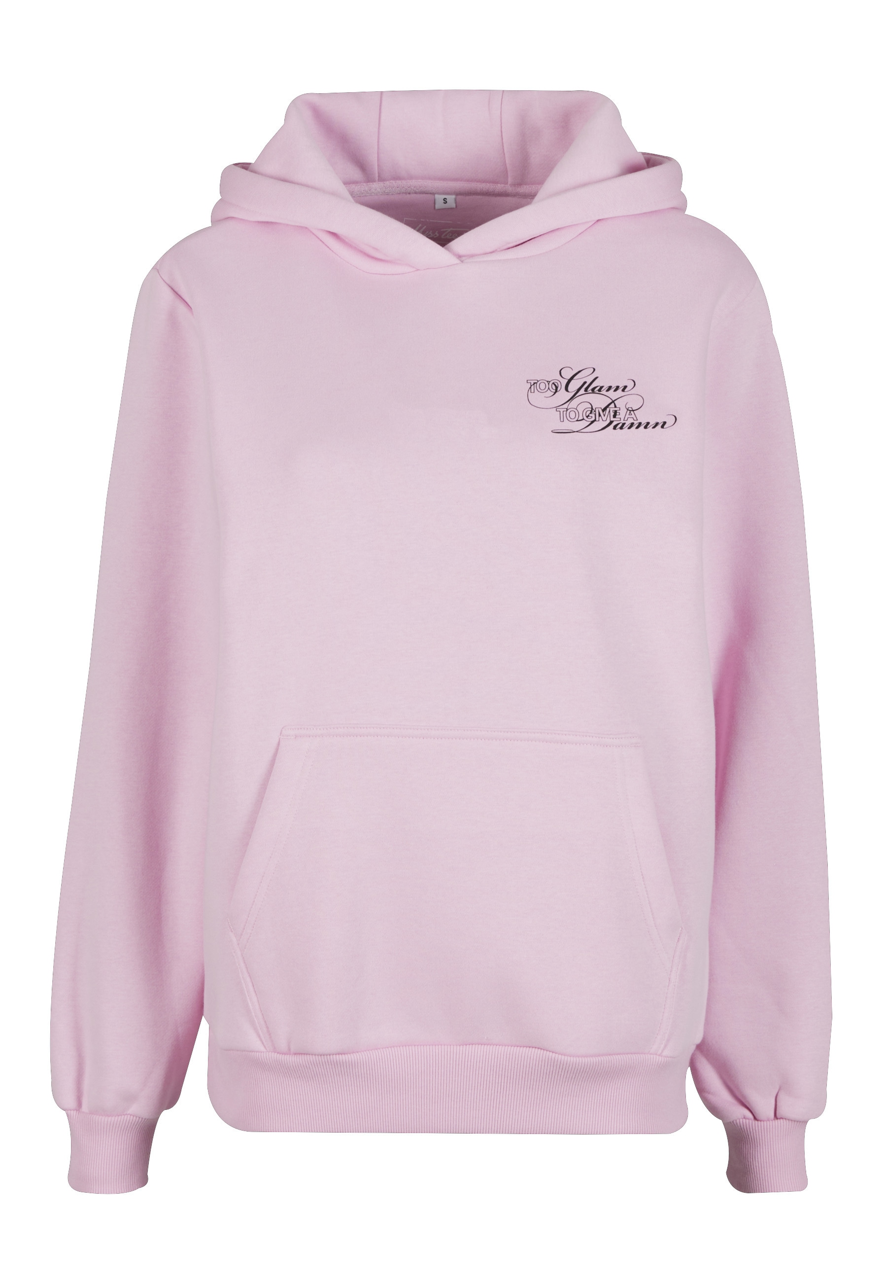 Miss Tee Kapuzenpullover "Miss Tee Give A Damn Ladies Fluffy Hoody" 1 günstig online kaufen