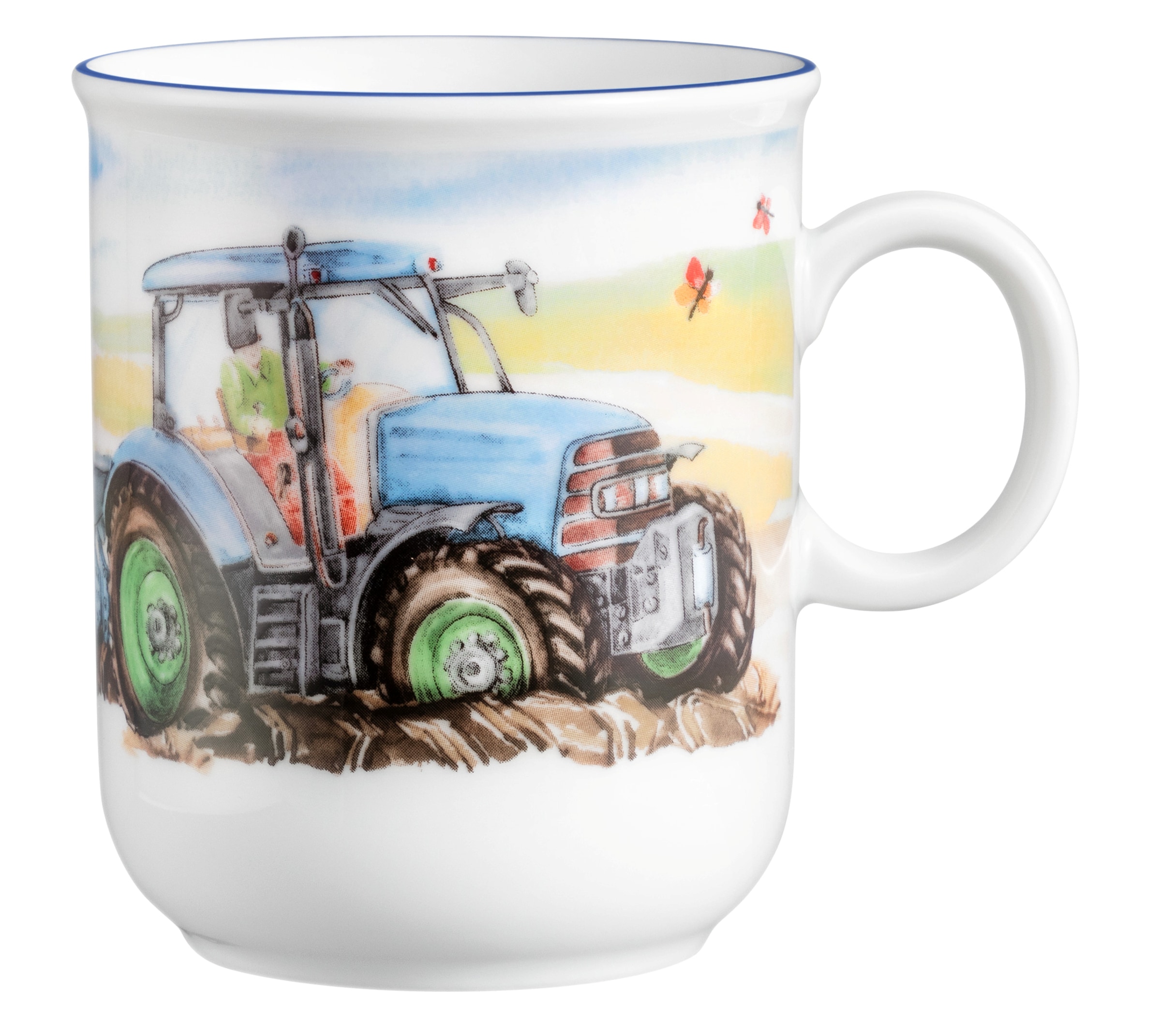 Seltmann Weiden Becher "Compact, Mein Traktor" Becher mit Henkel 0,25 l günstig online kaufen