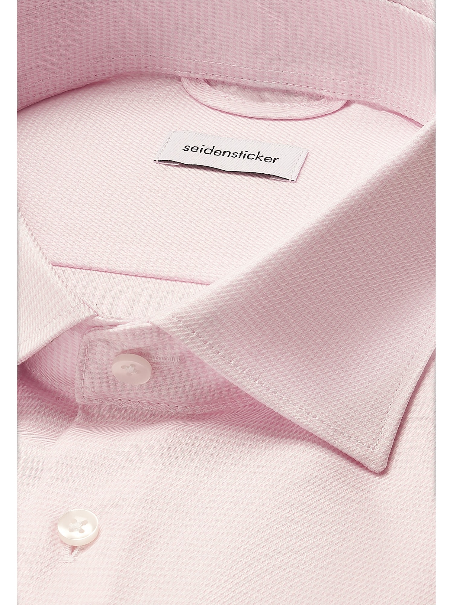 seidensticker Businesshemd »Schwarze Rose«, Slim 1/1 Kentkragen Struktur