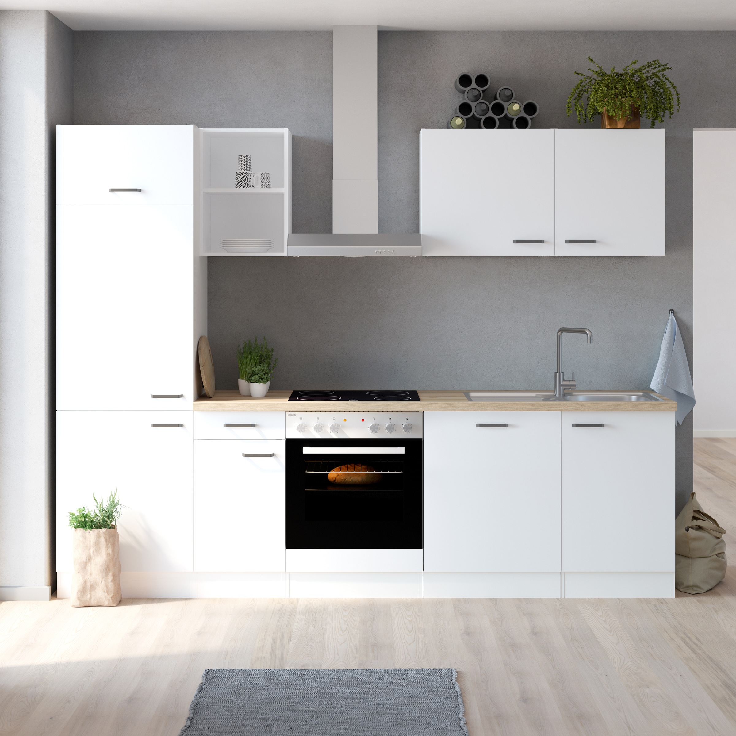 OPTIFIT "Ester" Breite 270 cm, ohne E-Geräte, Seitenverkehrt stellbar günstig online kaufen