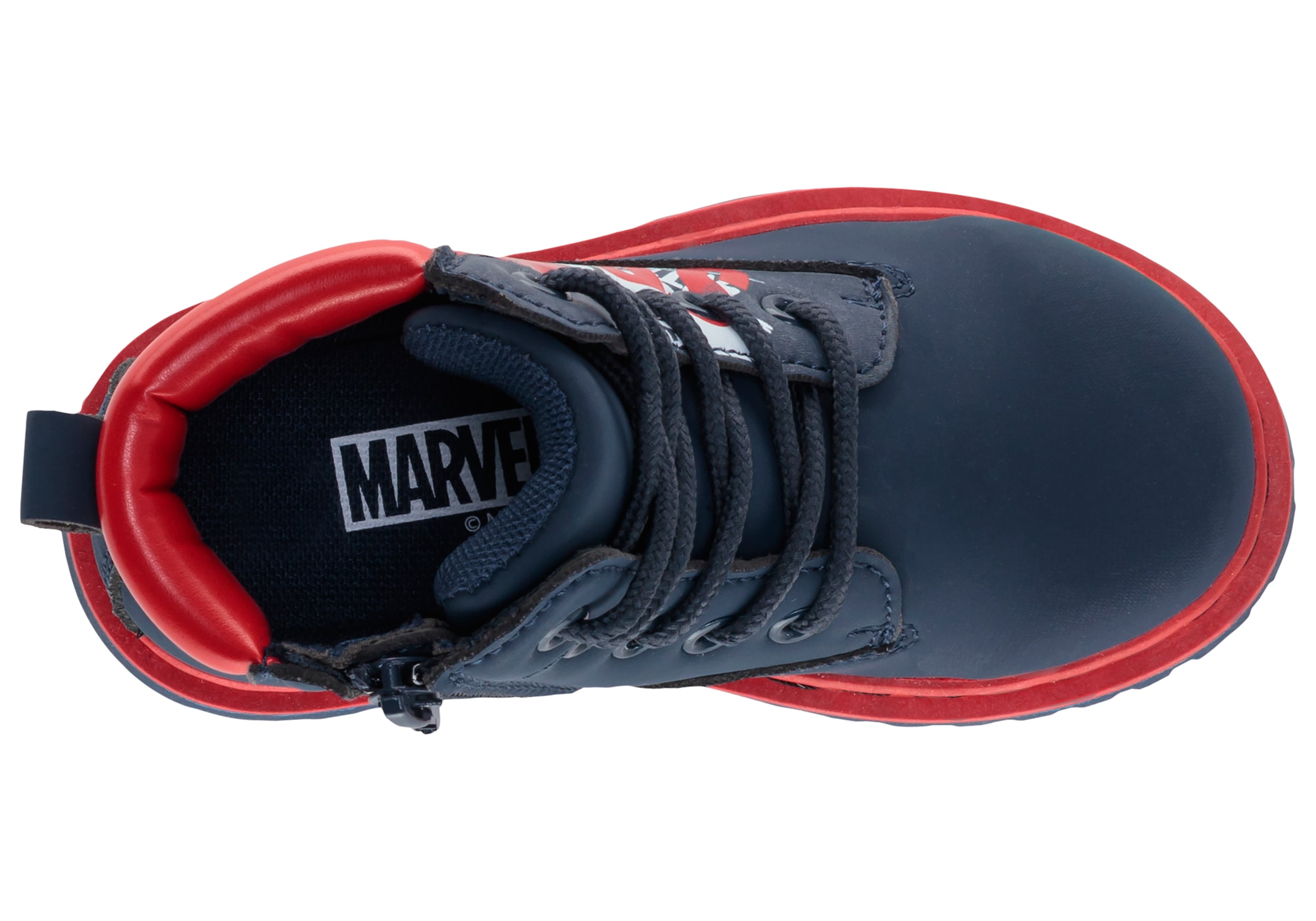 Disney Schnürboots »Spiderman«, Winterstiefel, Schnürstiefel, Winterschuhe