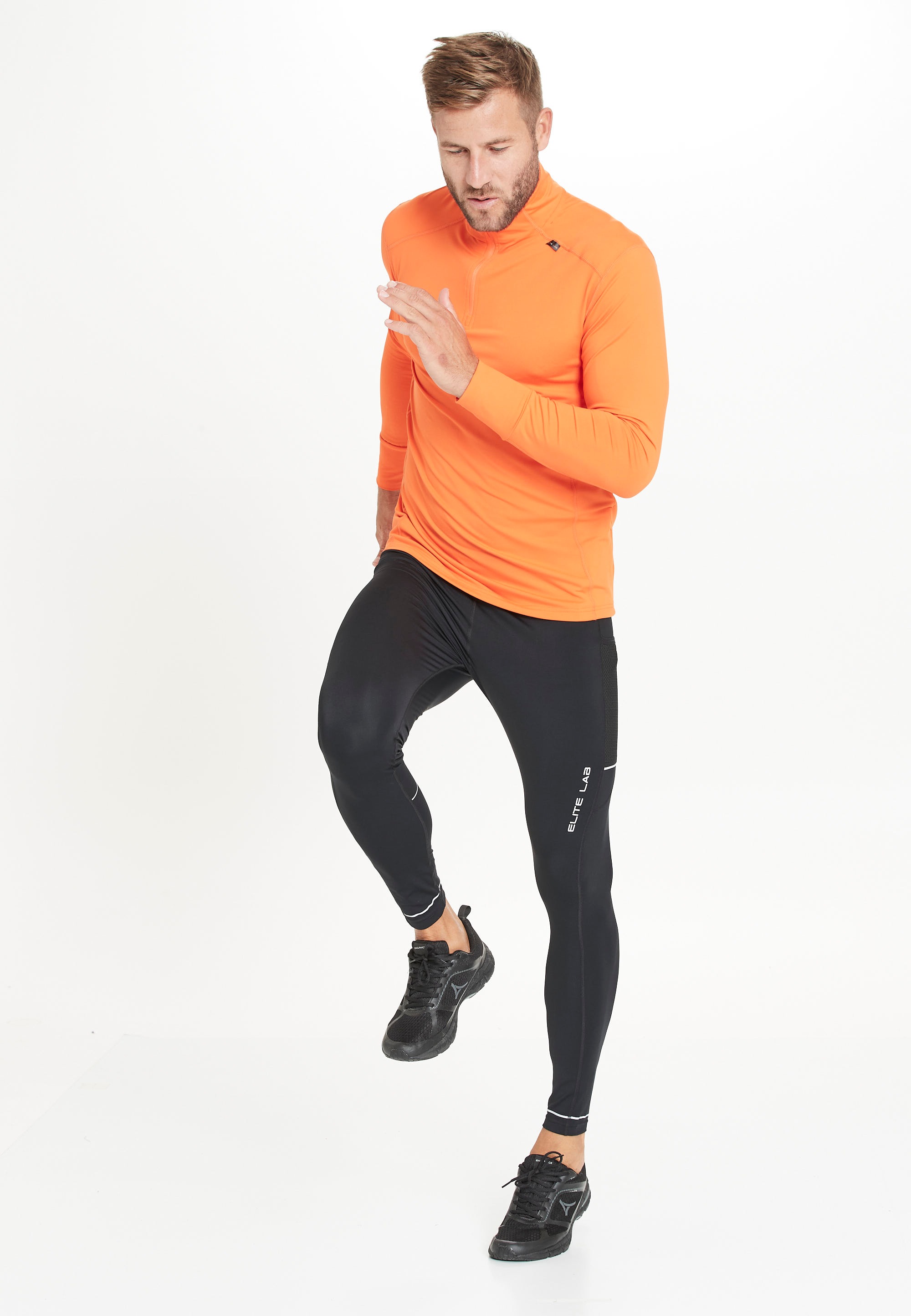 ELITE LAB Lauftights »RUN ELITE X1 M Winter«, mit wärmender Fleeceinnenseite