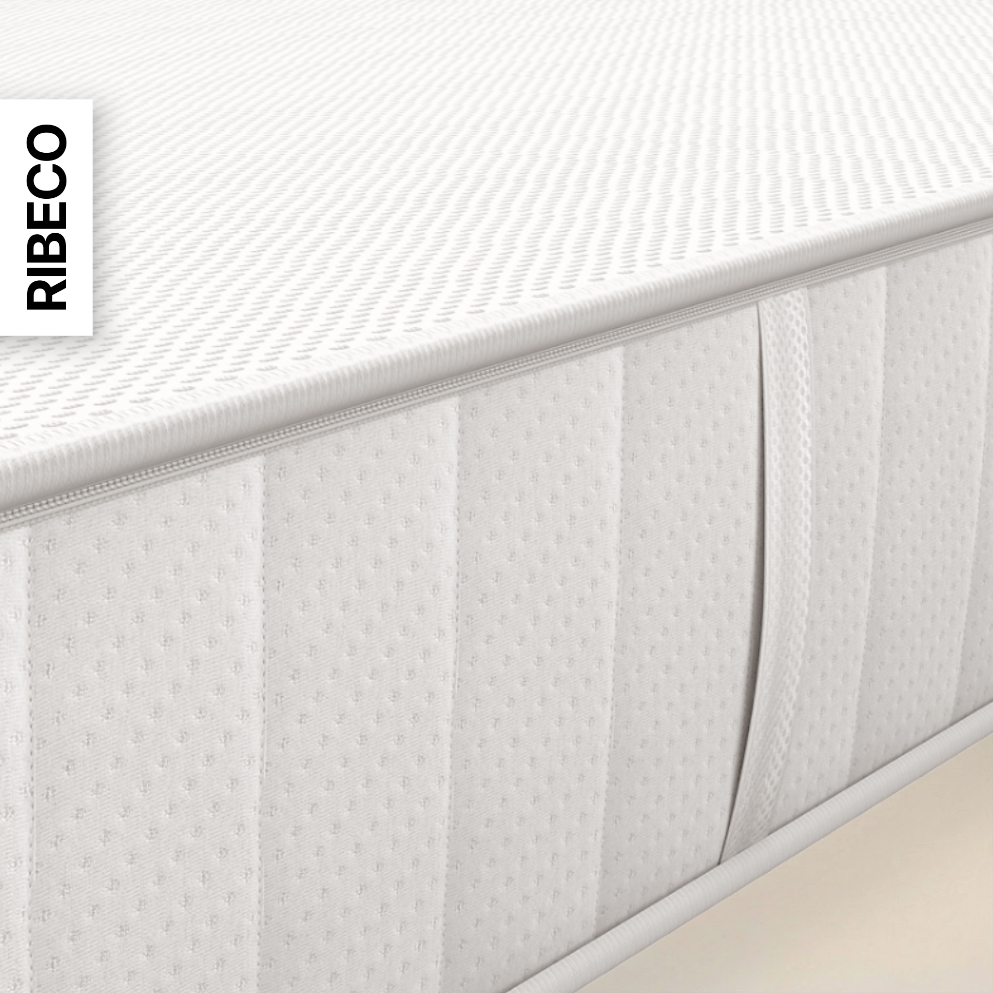 RIBECO Komfortschaummatratze »Omega, Wendematratze, 90x200, 140x200 cm und weitere Größen« 18 cm hoch 1 Stk. tlg. Wendematratze 2-in-1 Härtegrade mittelfest und fest