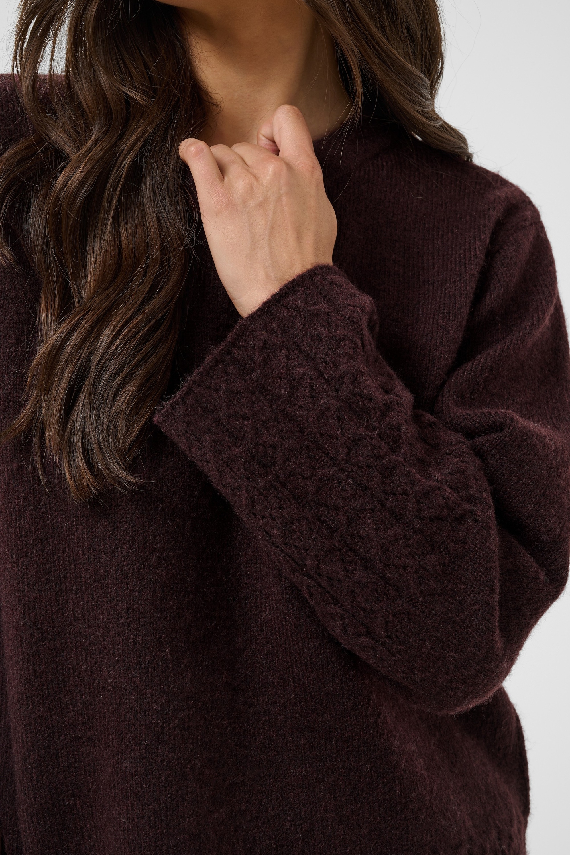 KAFFE Strickpullover »Damen Strickpullover KAgro«
