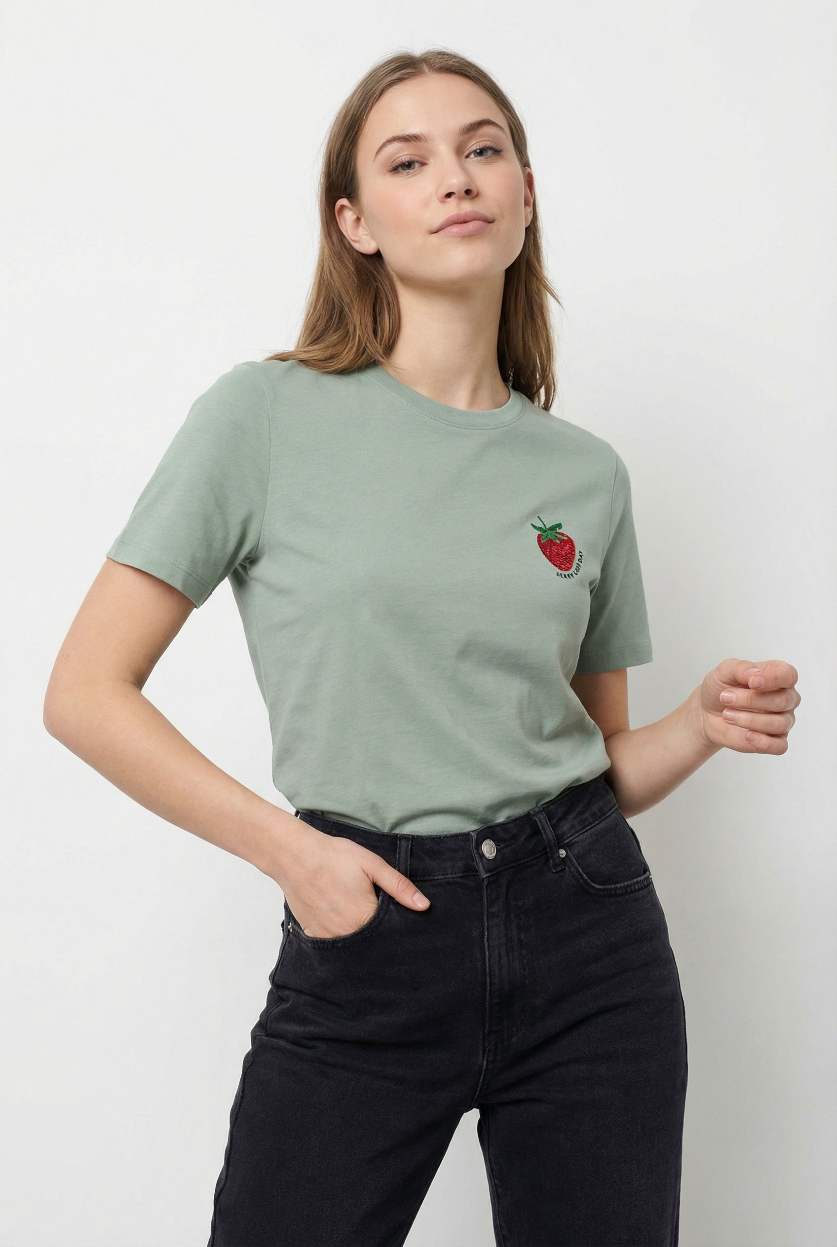 ONLY Kurzarmshirt "ONLKITA S/S TEE JRS NOOS" Baumwolle, regular fit günstig online kaufen