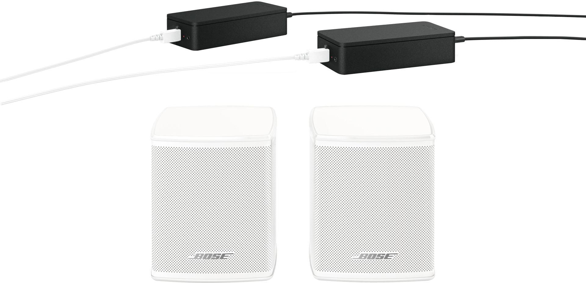 Bose Surround-Lautsprecher »Surround Speakers«, für Soundbar 600, 900 und ultra, kabelloser Home-Cinema-Sound