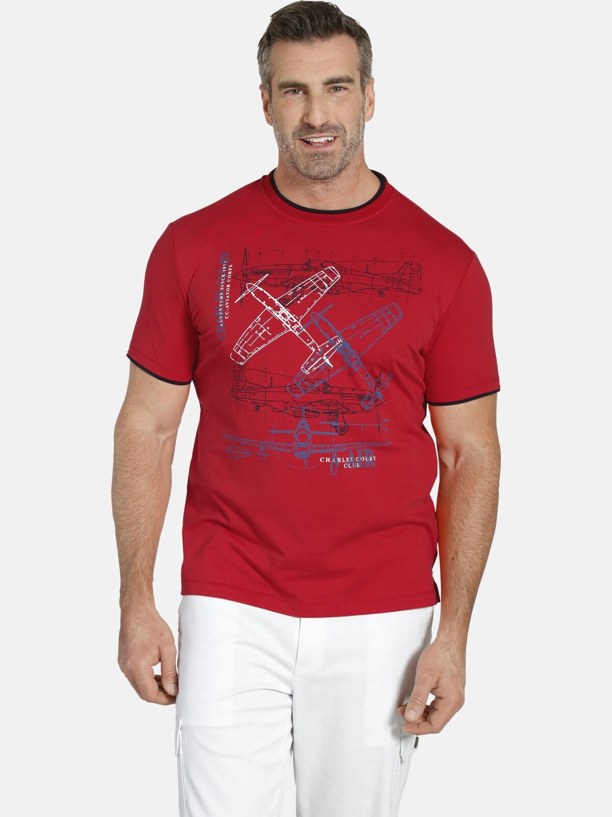 Rundhalsshirt »T-Shirt EARL DILLONS«