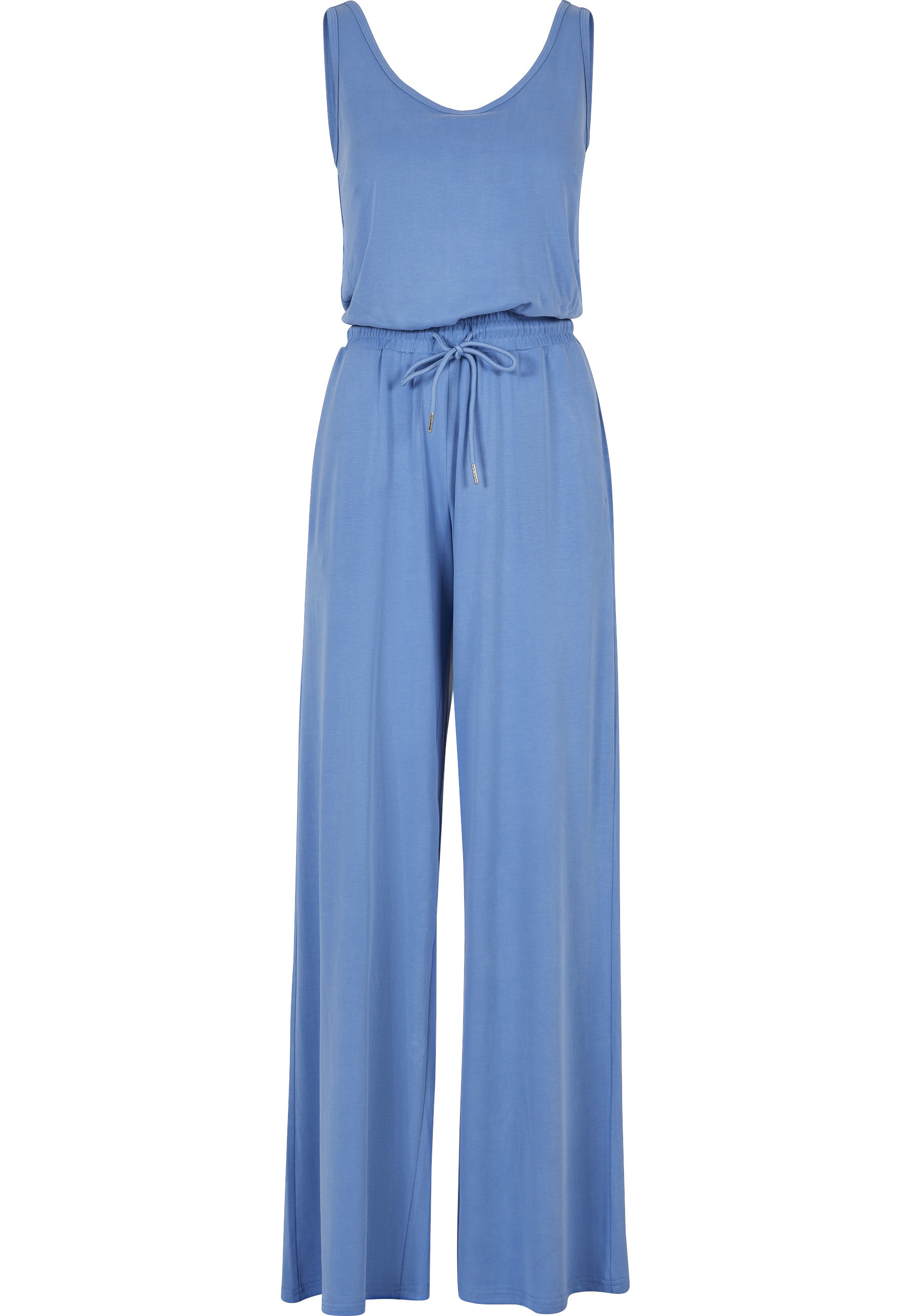 URBAN CLASSICS Jumpsuit »Urban Classics Damen Ladies Long Sleevless Modal Jumpsuit« 1 Stk.