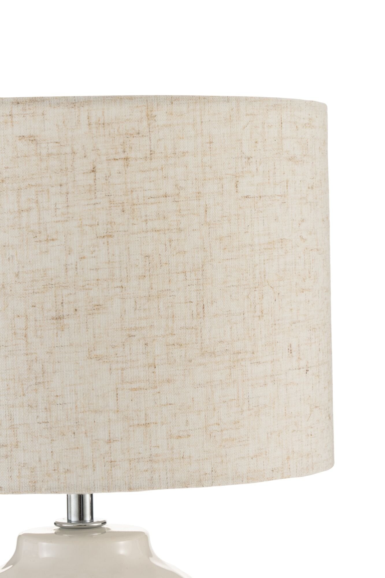 Pauleen Tischleuchte »Charming Sparkle max.20W Crème Stoff/Keramik« E14 E14