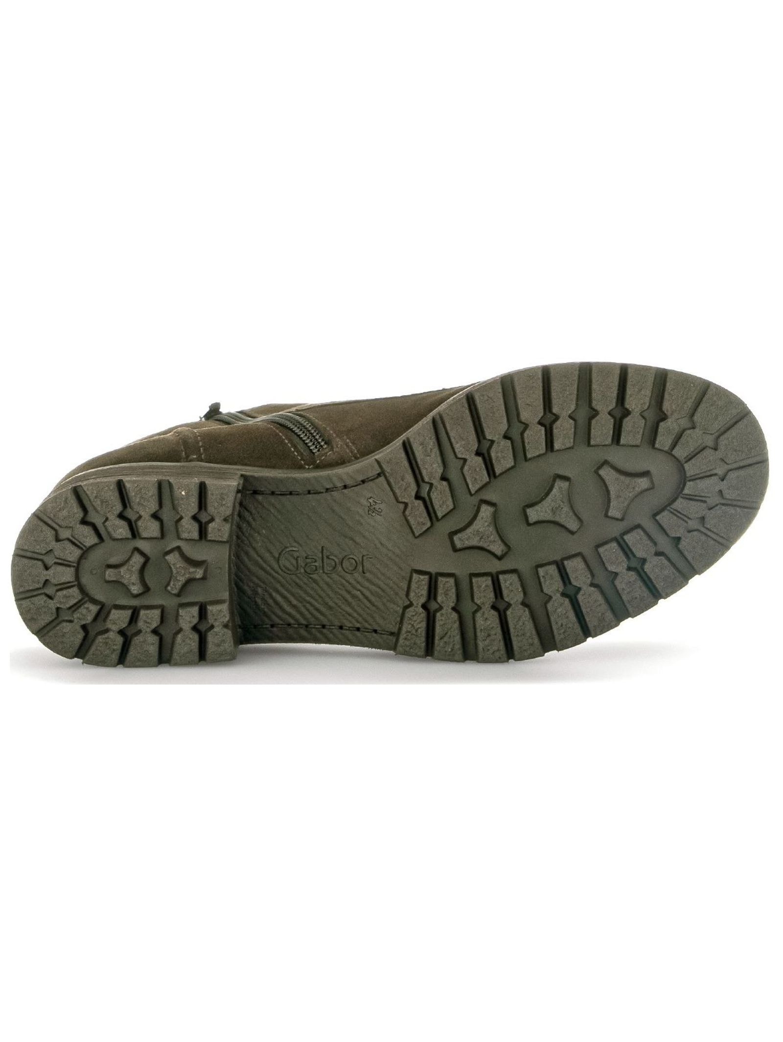Gabor Comfort Schnürstiefelette »Gabor Comfort Stiefelette Veloursleder«