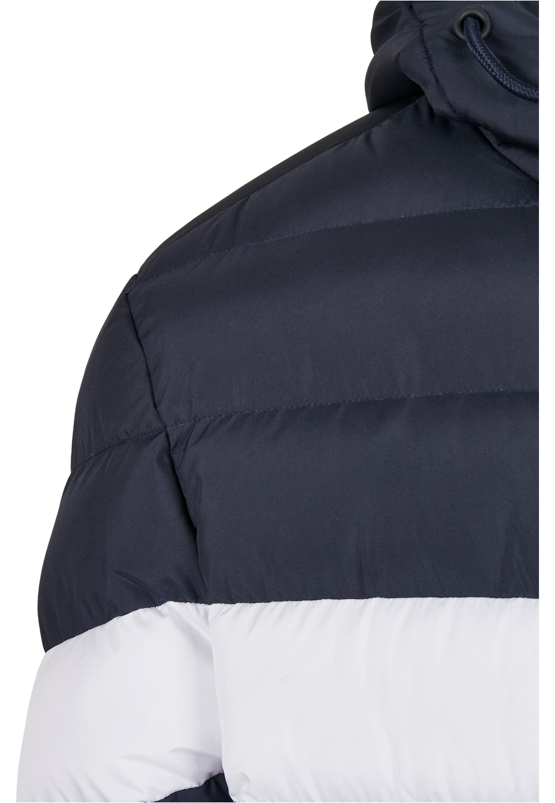 URBAN CLASSICS Winterjacke »Urban Classics Herren Colorblock Bubble Jacket«, (1 St.), mit Kapuze