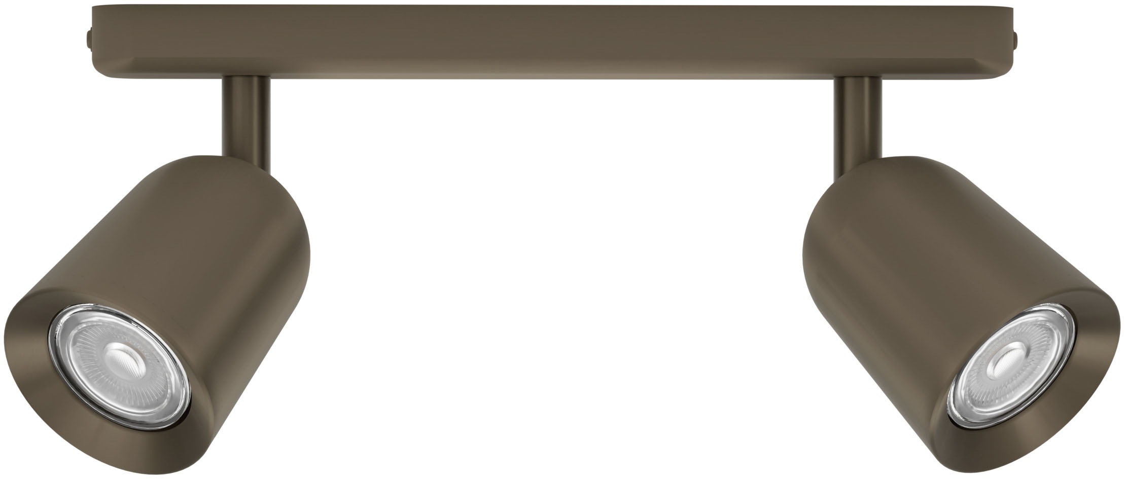 EGLO Deckenspot »CAMALDOLI Spotlampe - Stahl - GU10 - 2X10W - IP20« GU10 1 Stk. Wandleuchte, Wandspot, schwenkbar, Strahler, L30 x B4,5 x H11,5 cm