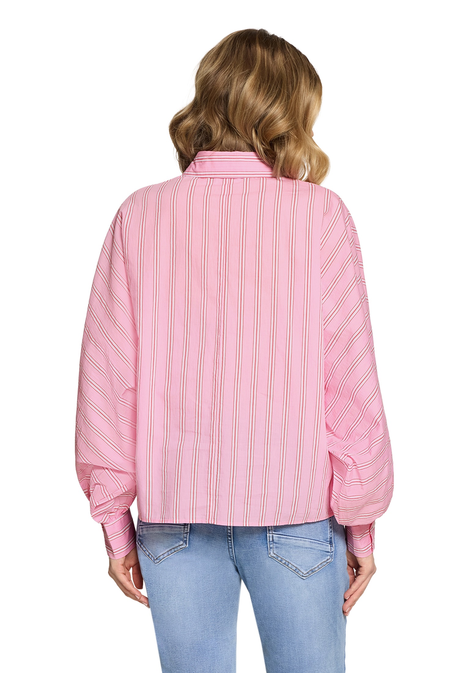 Cartoon Schlupfbluse »Damen mit Streifen«