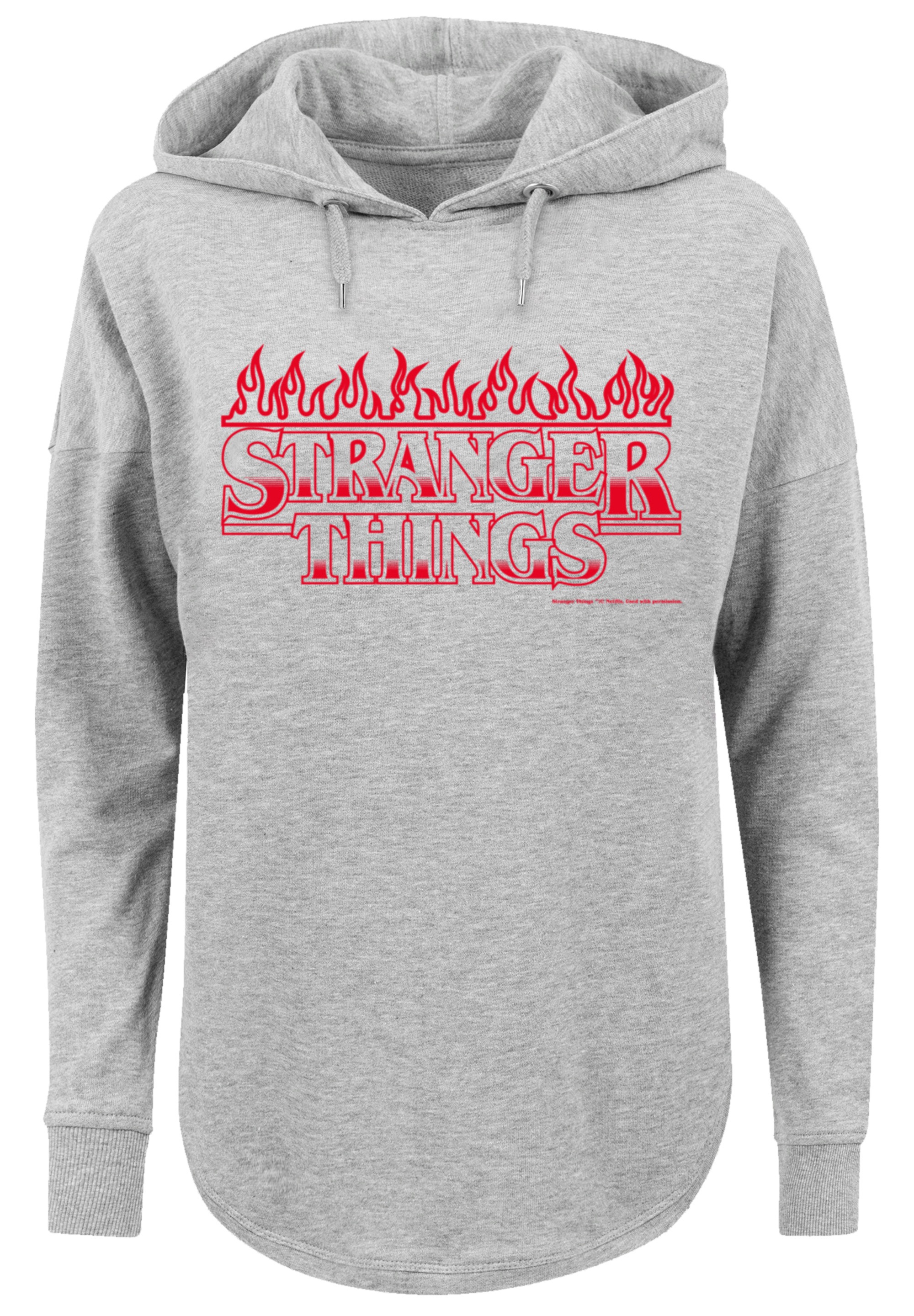 F4NT4STIC Kapuzenpullover »Stranger Things Flames Netflix TV Series«, Premium Qualität