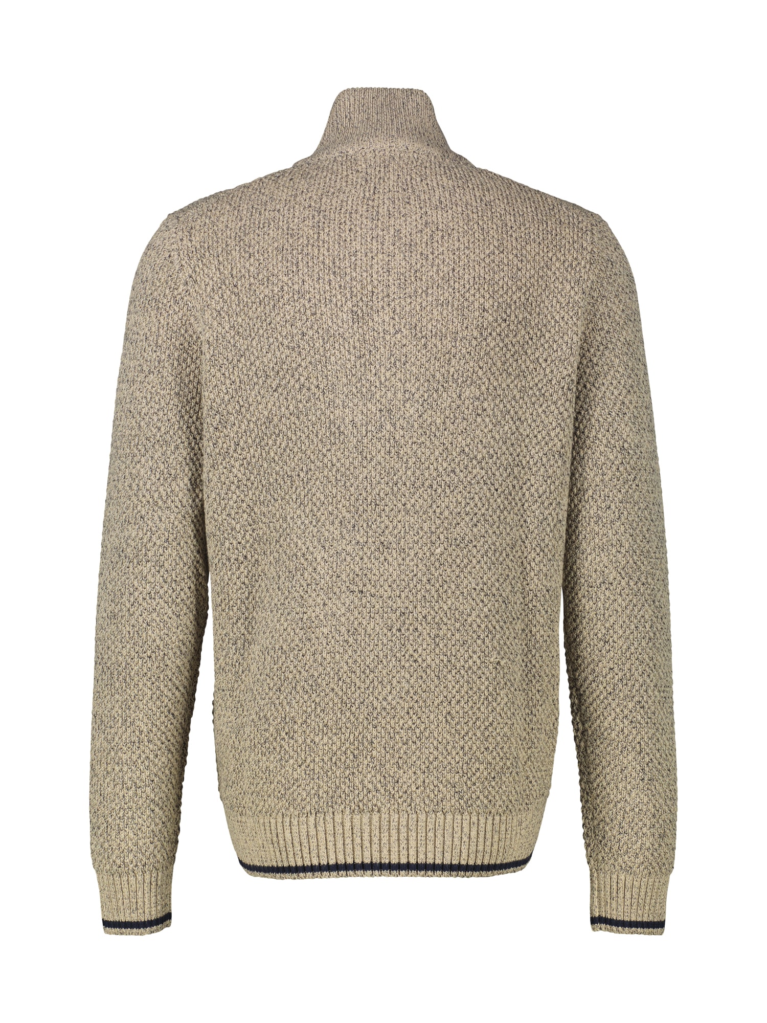 LERROS Strickpullover »LERROS Strickpullover mit Zopfmuster und Troyerkragen«