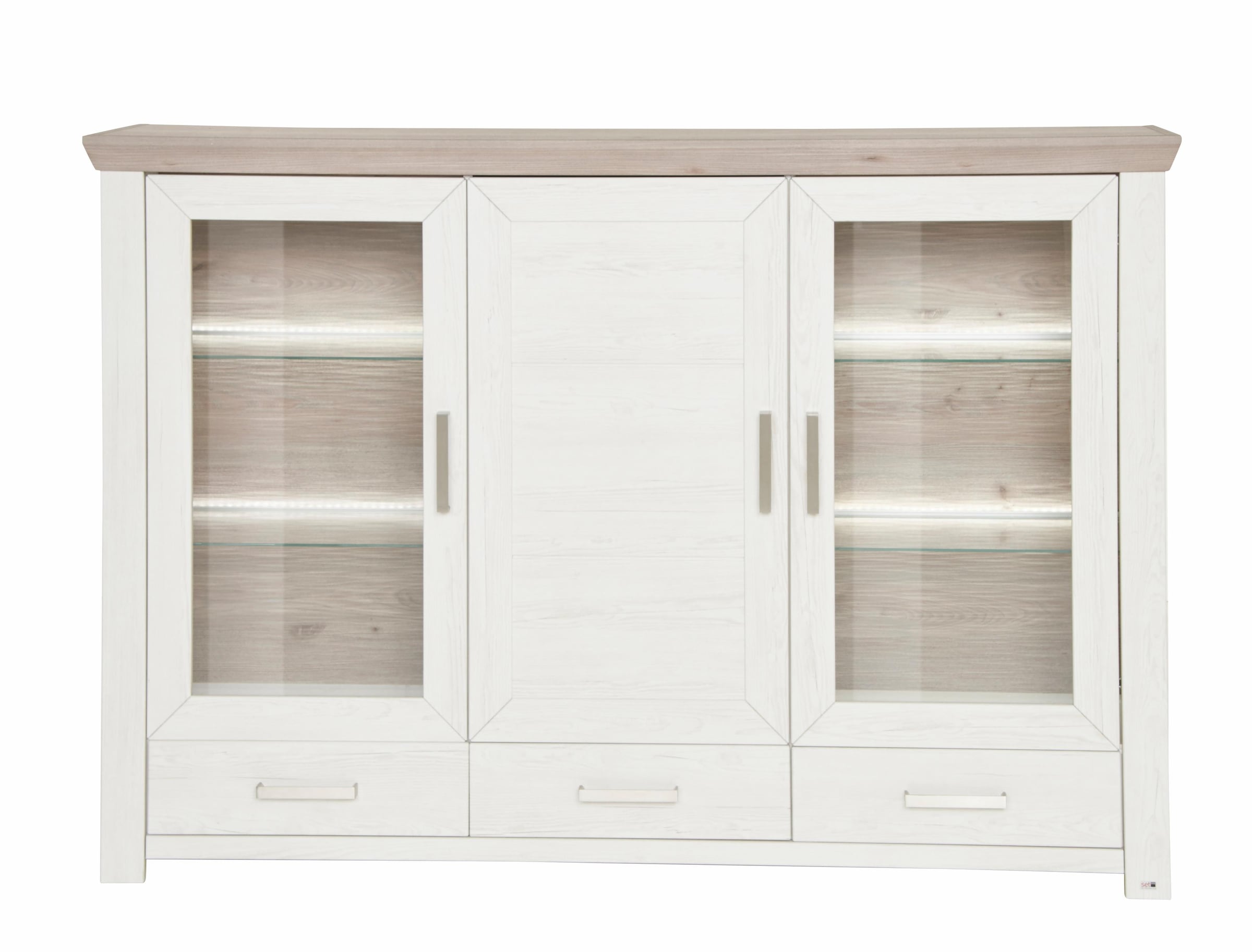 set one by Musterring Highboard »york«, Typ 57,Breite 184 cm