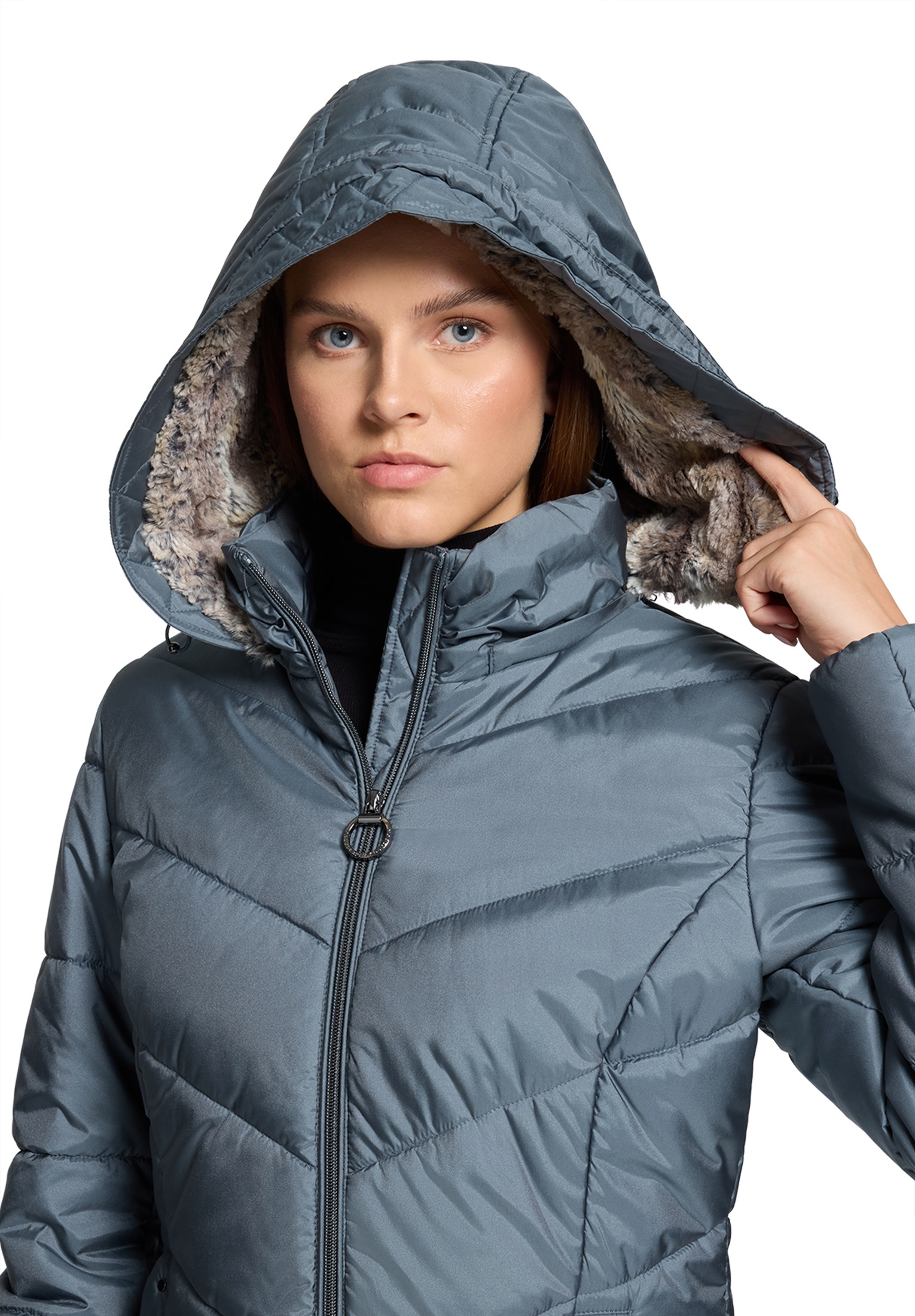 Betty Barclay Outdoorjacke »Damen Outdoorjacke mit abnehmbarer Kapuze« mit Kapuze