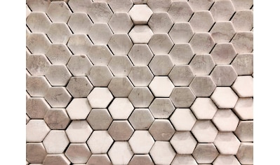 Fototapete »Designwalls Hexagon Surface 2«