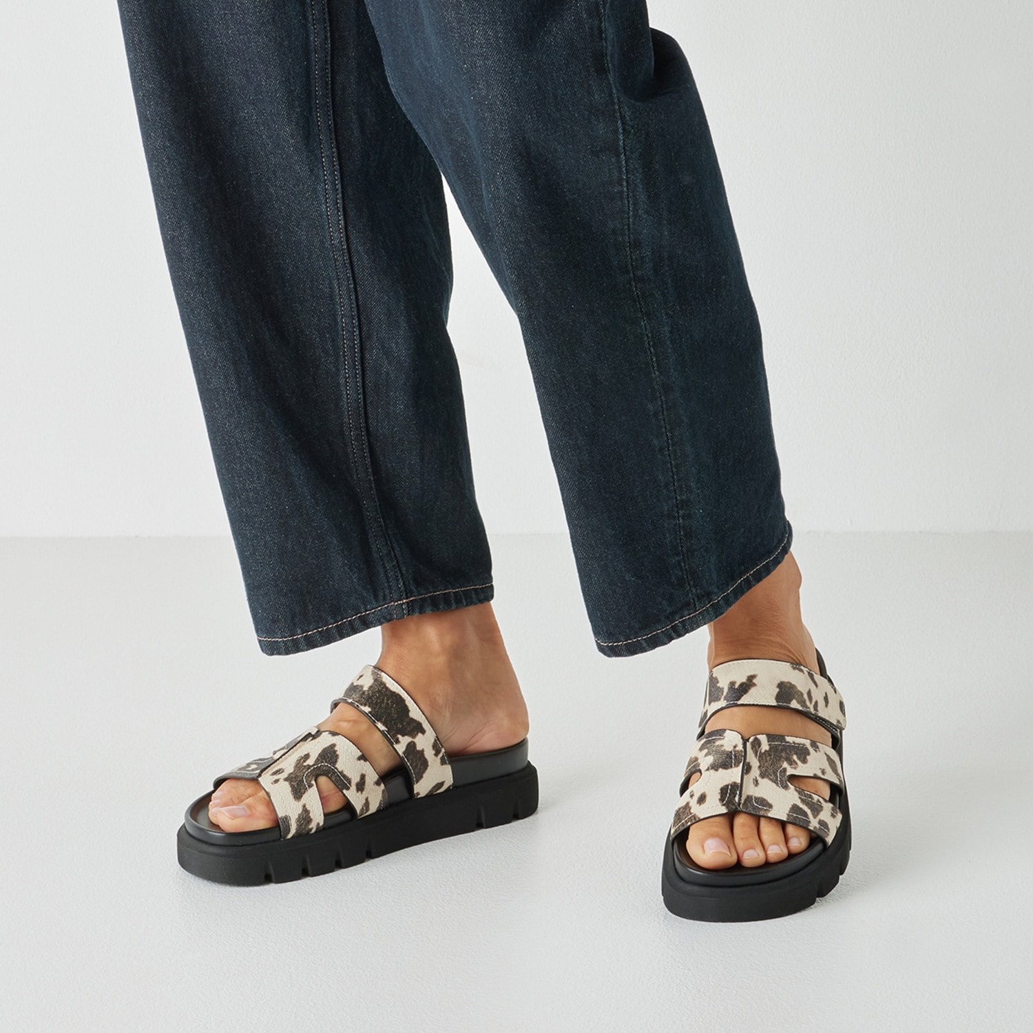Tamaris Pantolette  Schlupfschuh, Sommerschuh mit modischer Plateausohle